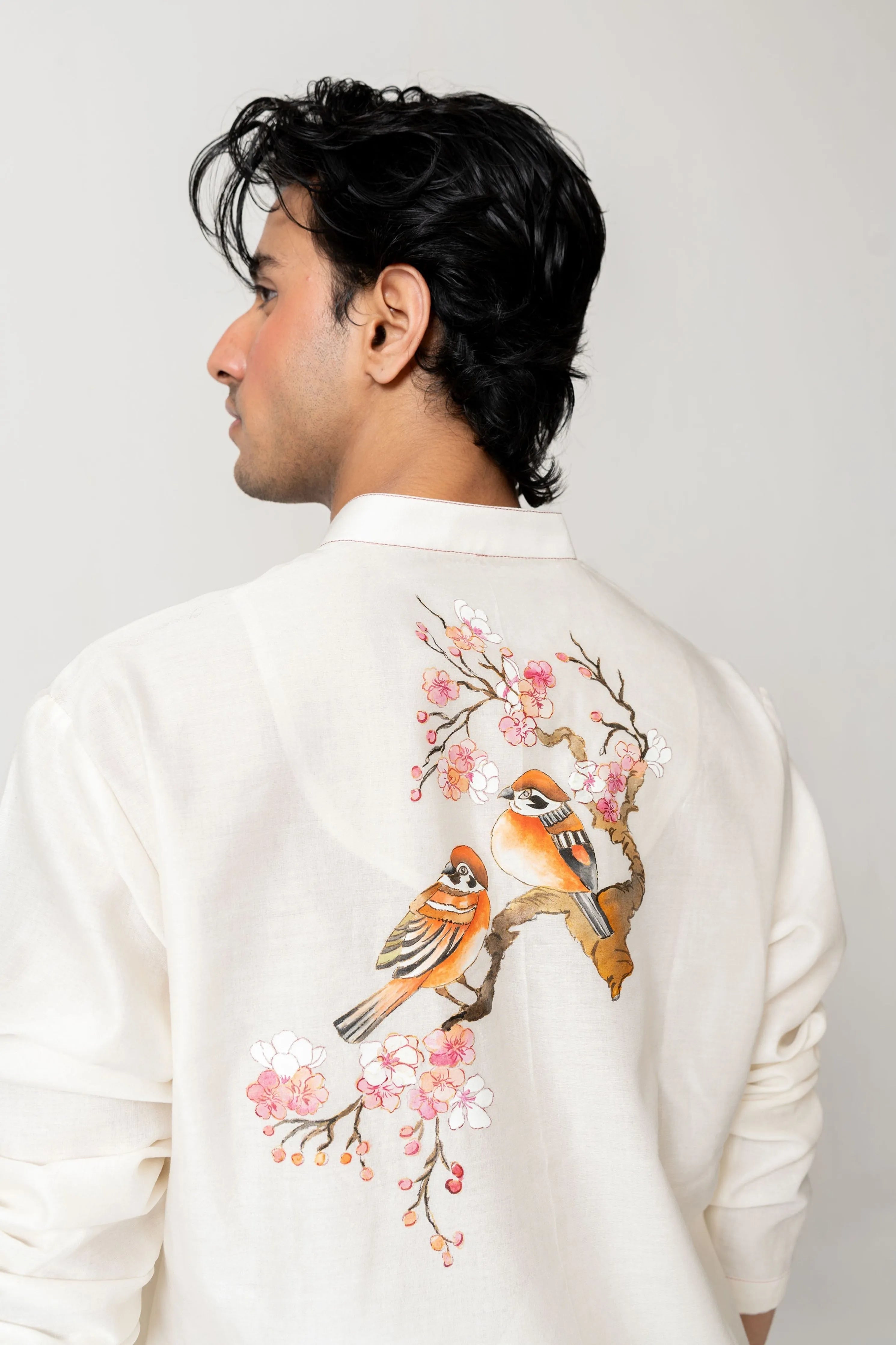 The Blossom Birds Kurta Set