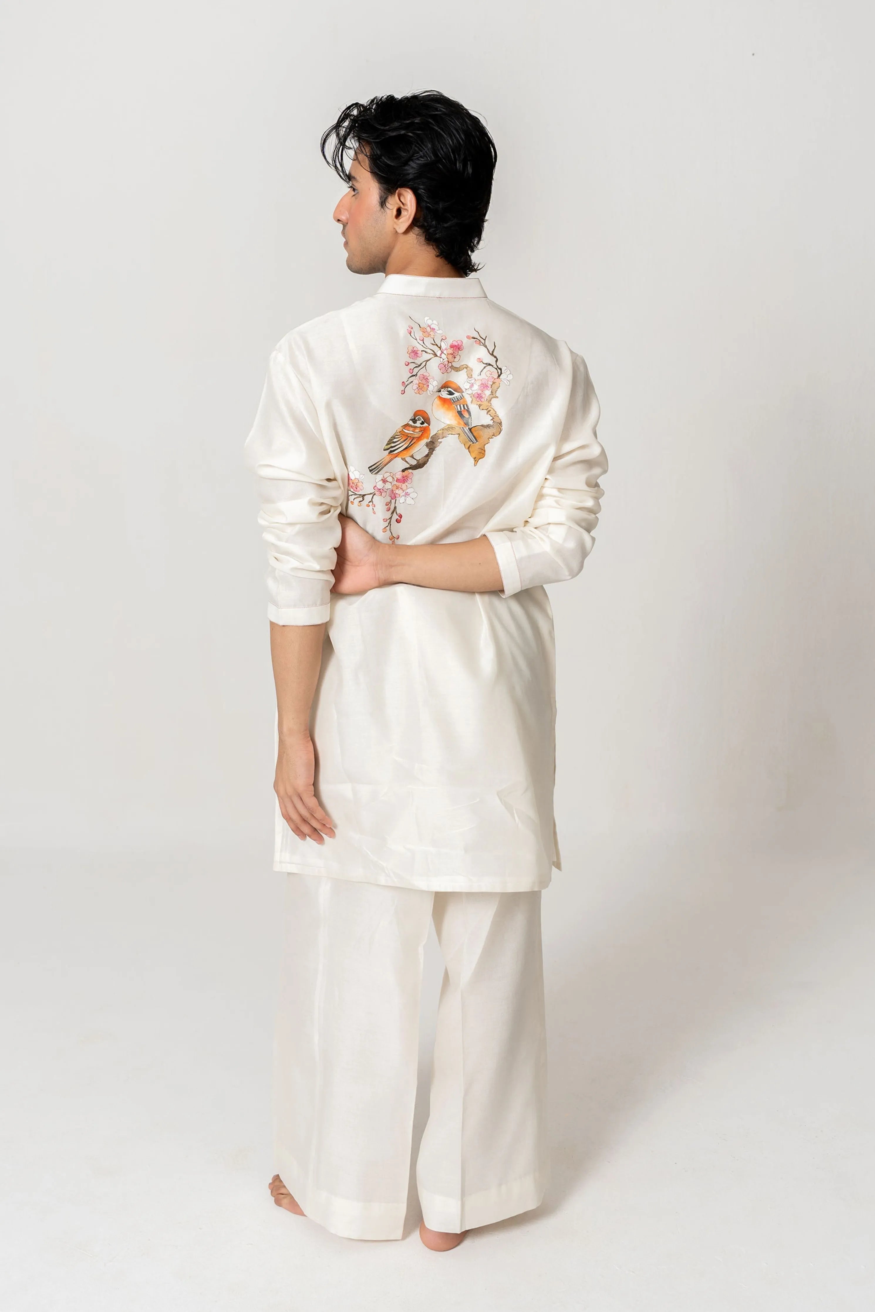 The Blossom Birds Kurta Set