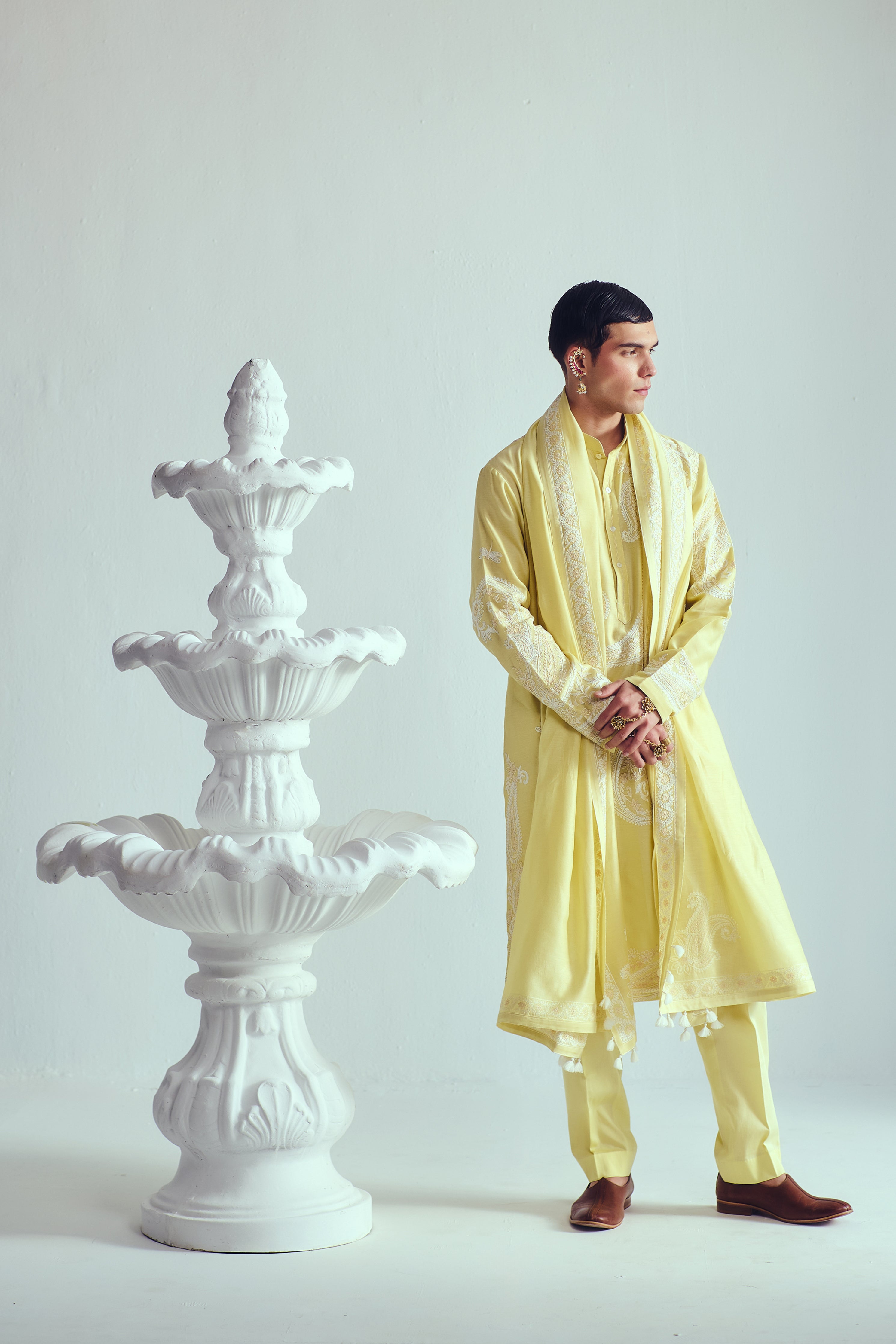 Boteh-Ye Boland Kurta Set