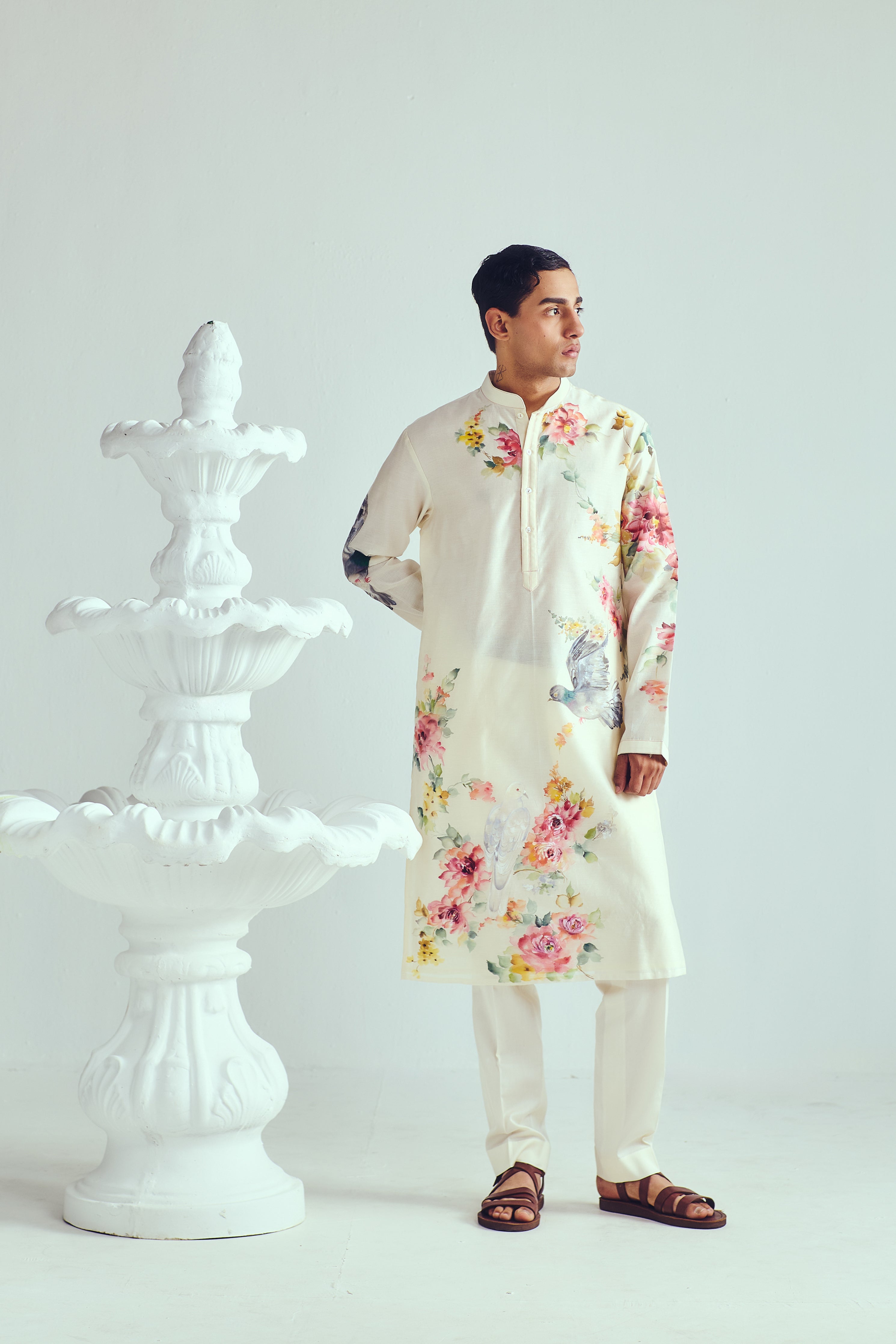 Homing Pigeons Kurta Set