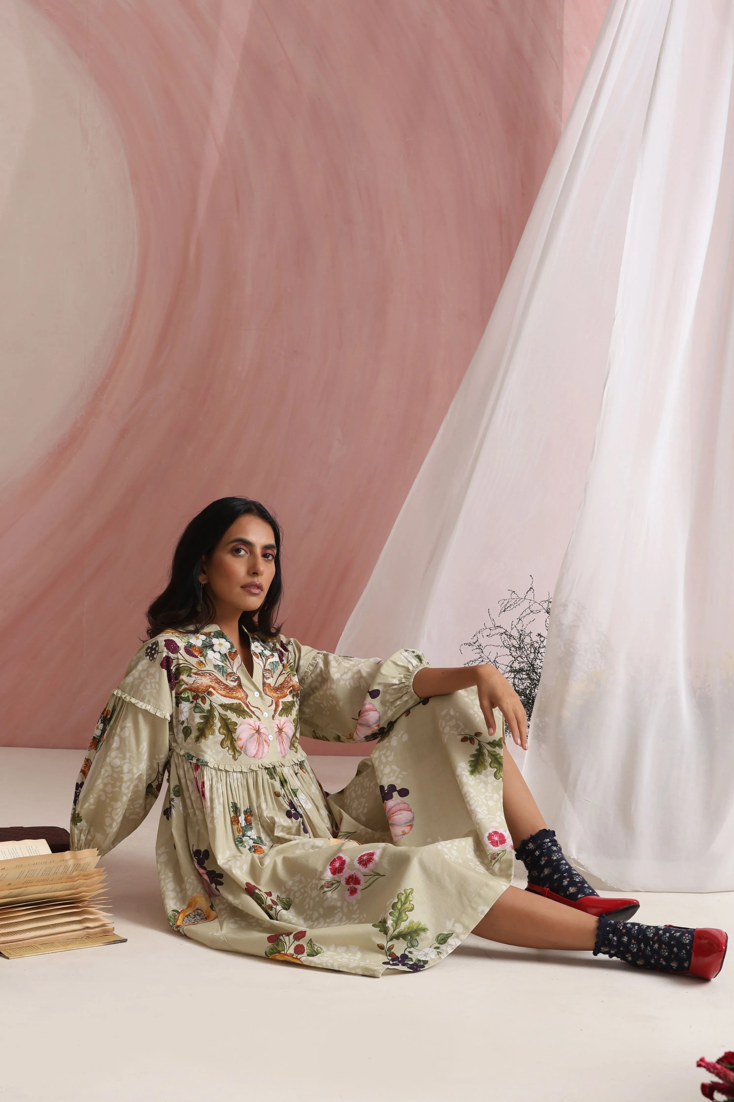 Everlin Yoke Dress