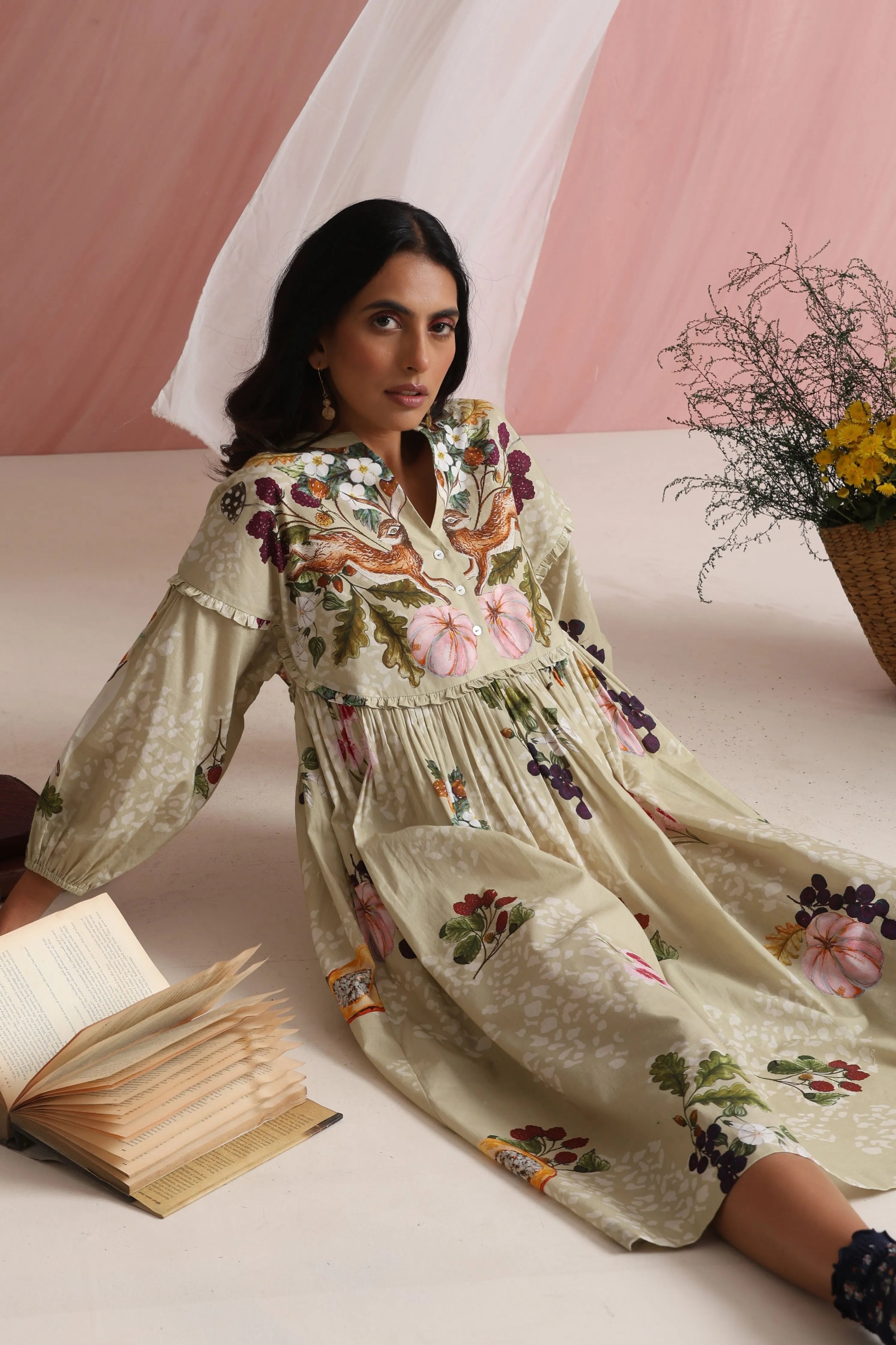 Everlin Yoke Dress