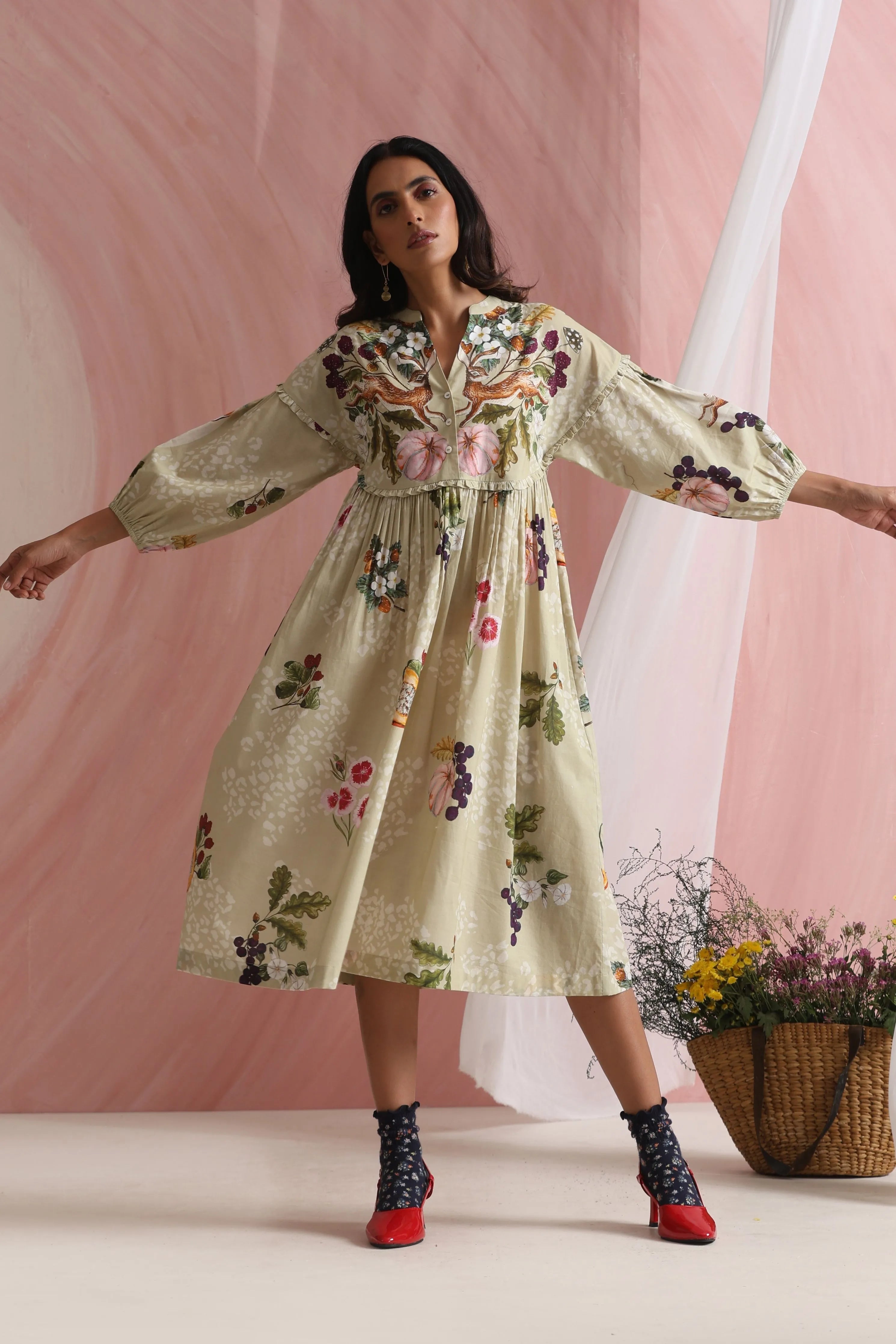 Everlin Yoke Dress