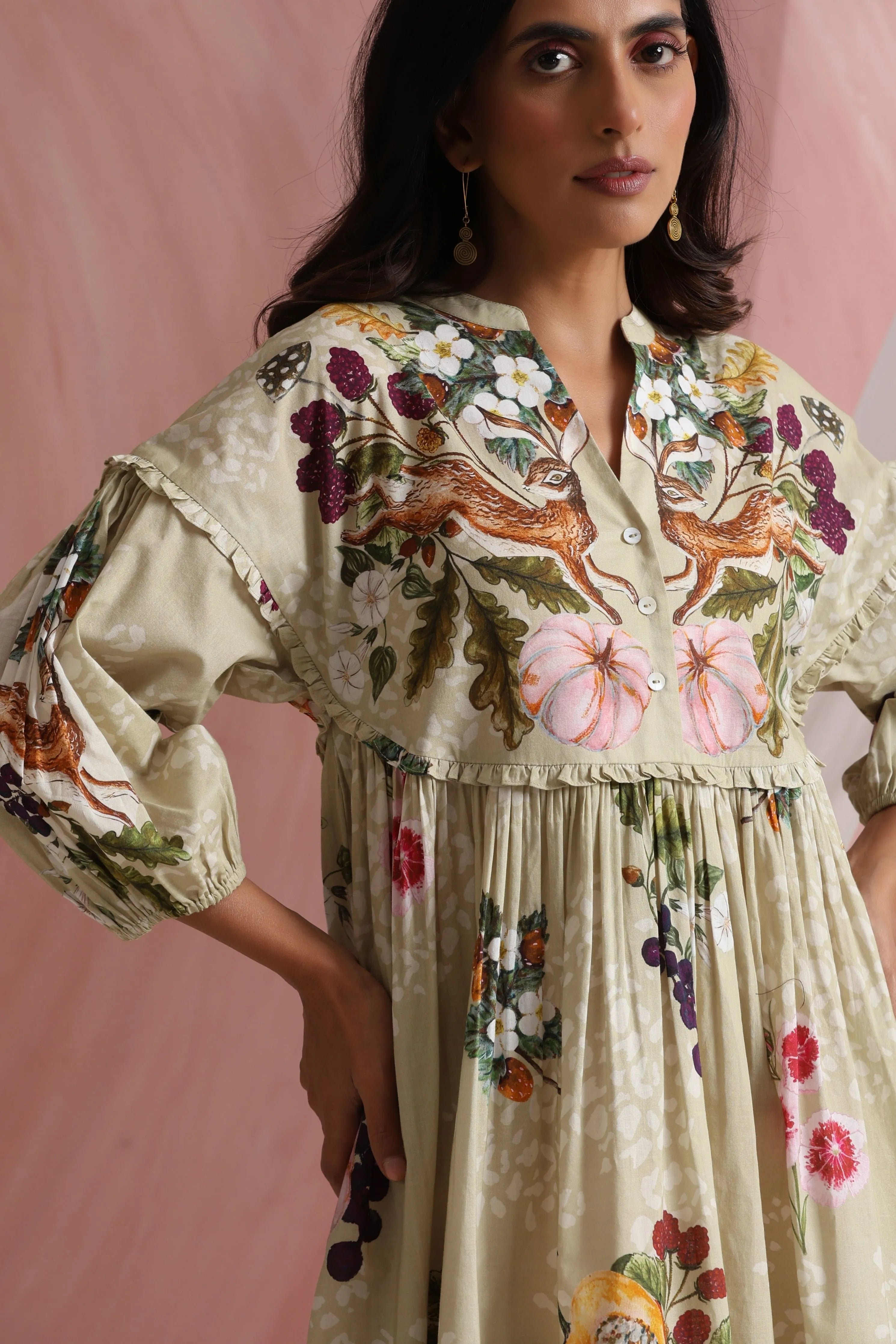 Everlin Yoke Dress