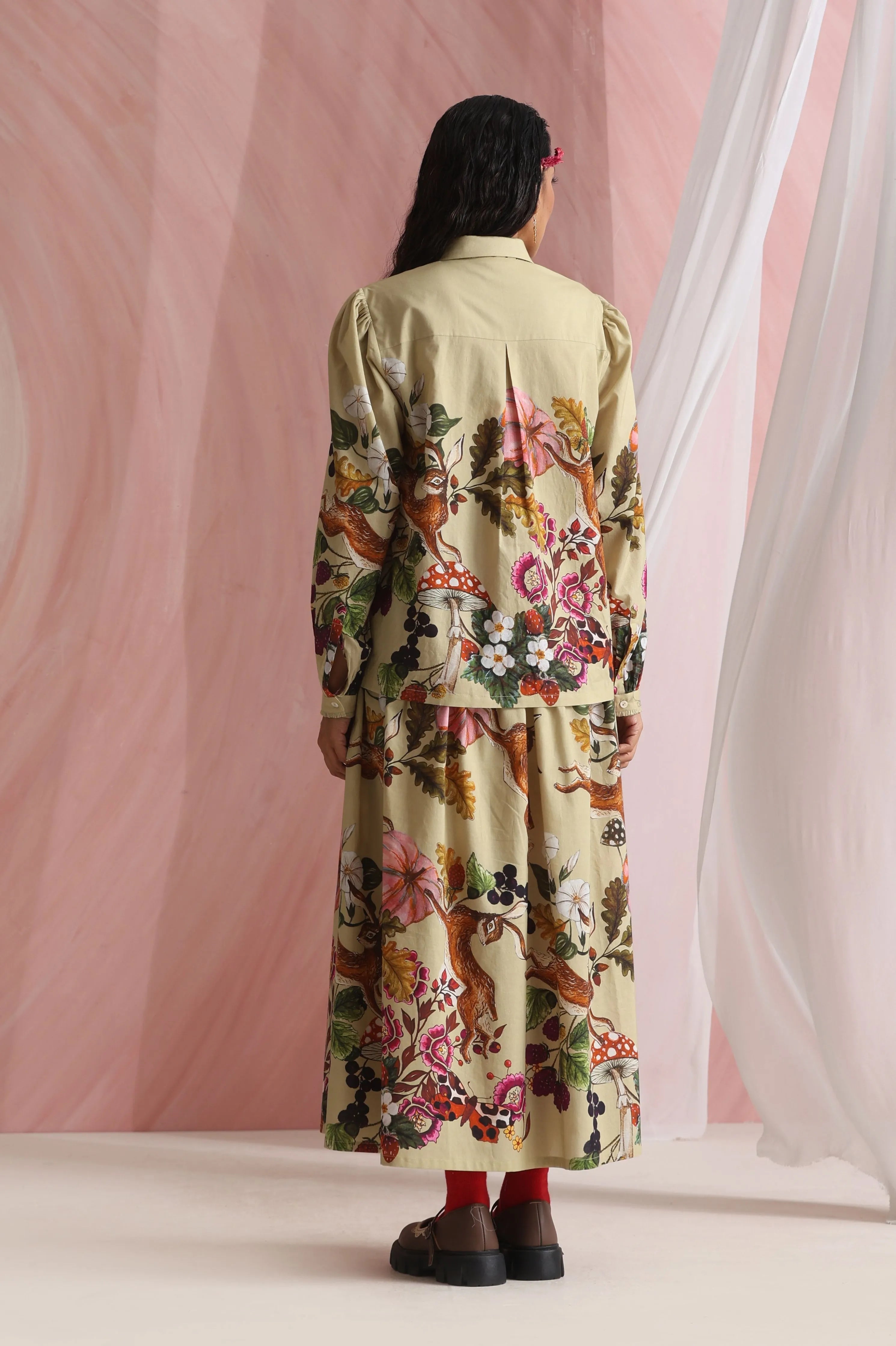Forest Skirt Co-Ord Set