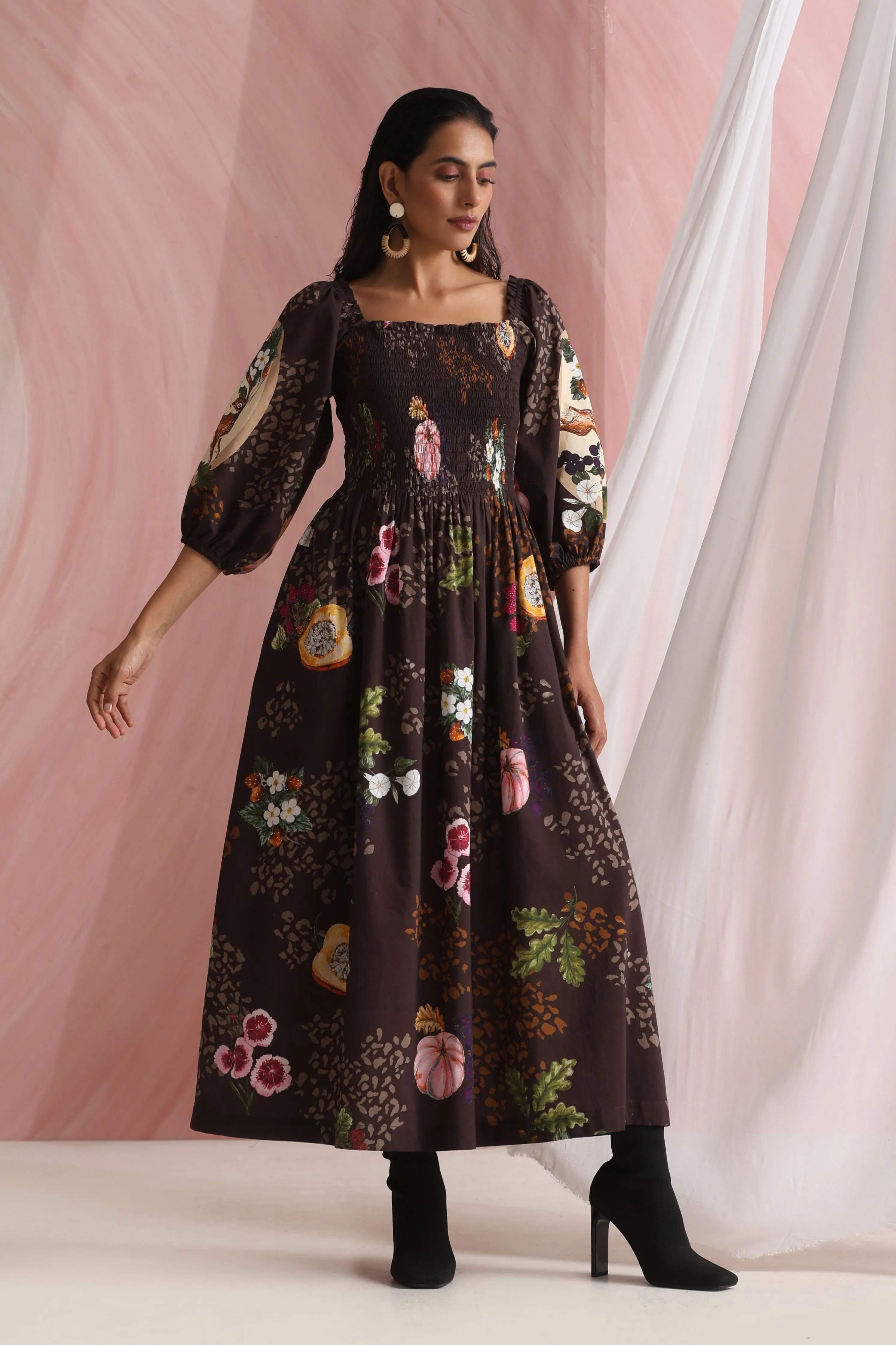 Faunelle Smock Dress