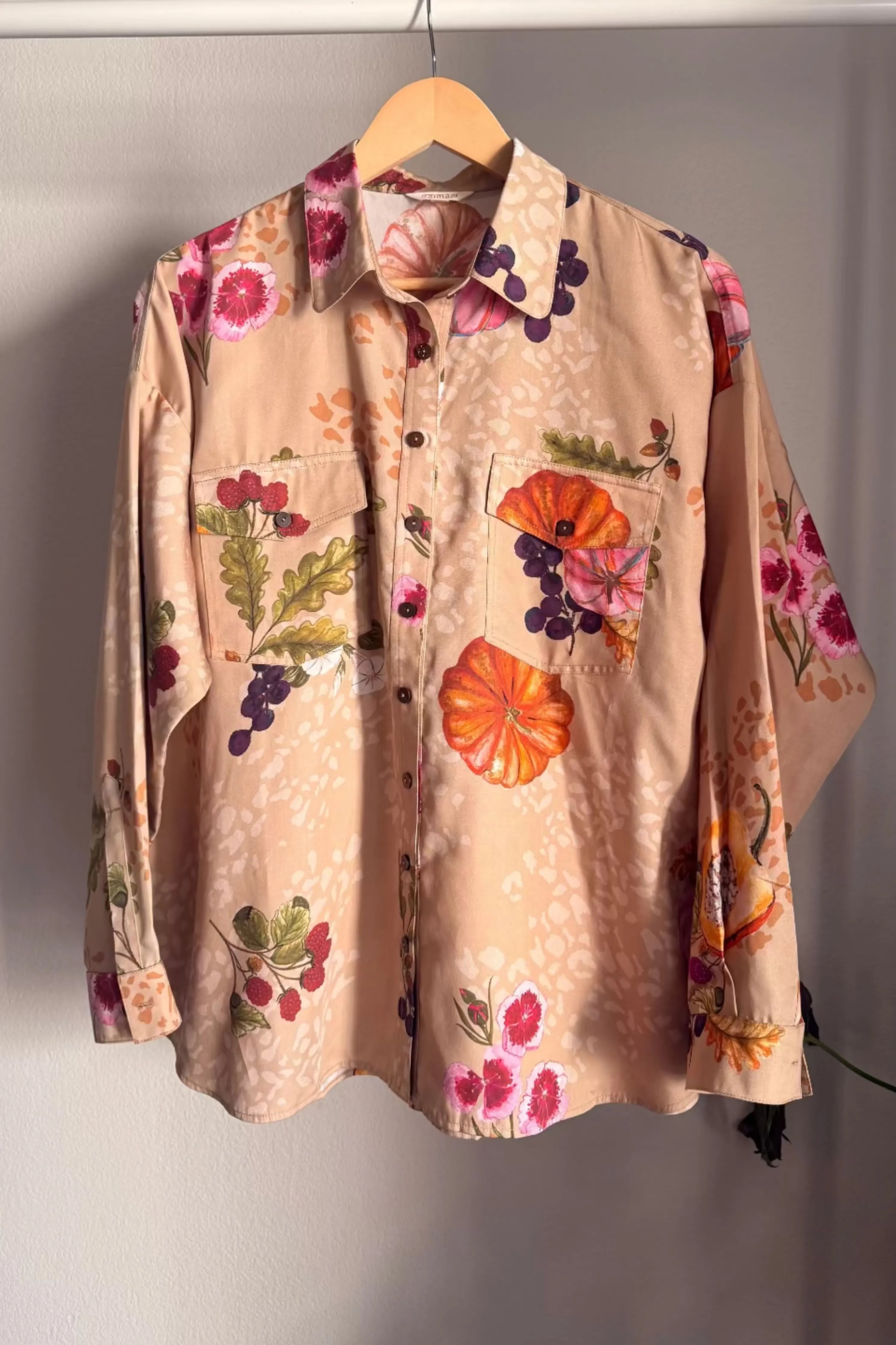 Beige Berry Shirt