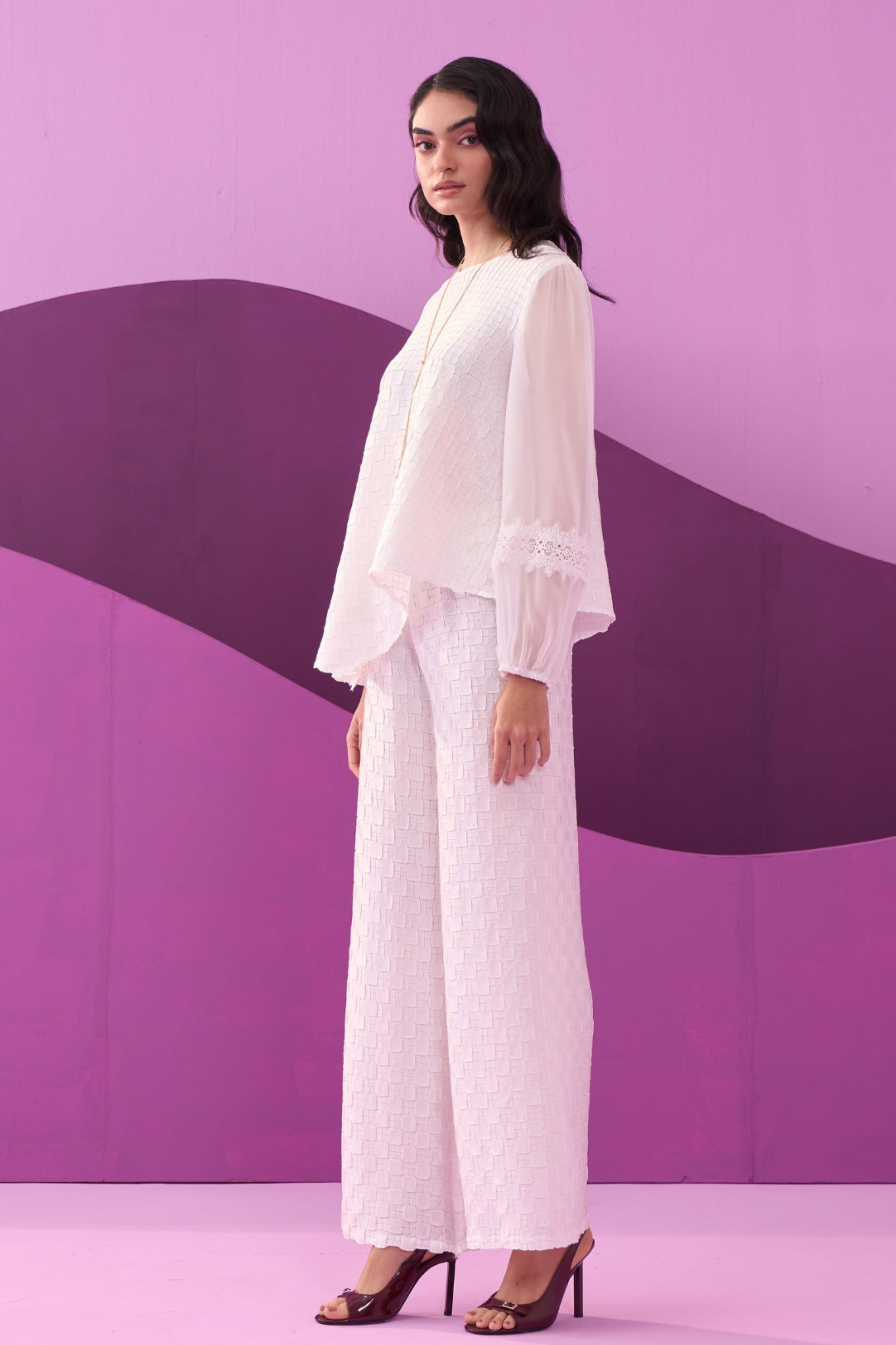 White Alexa Co-Ord Set