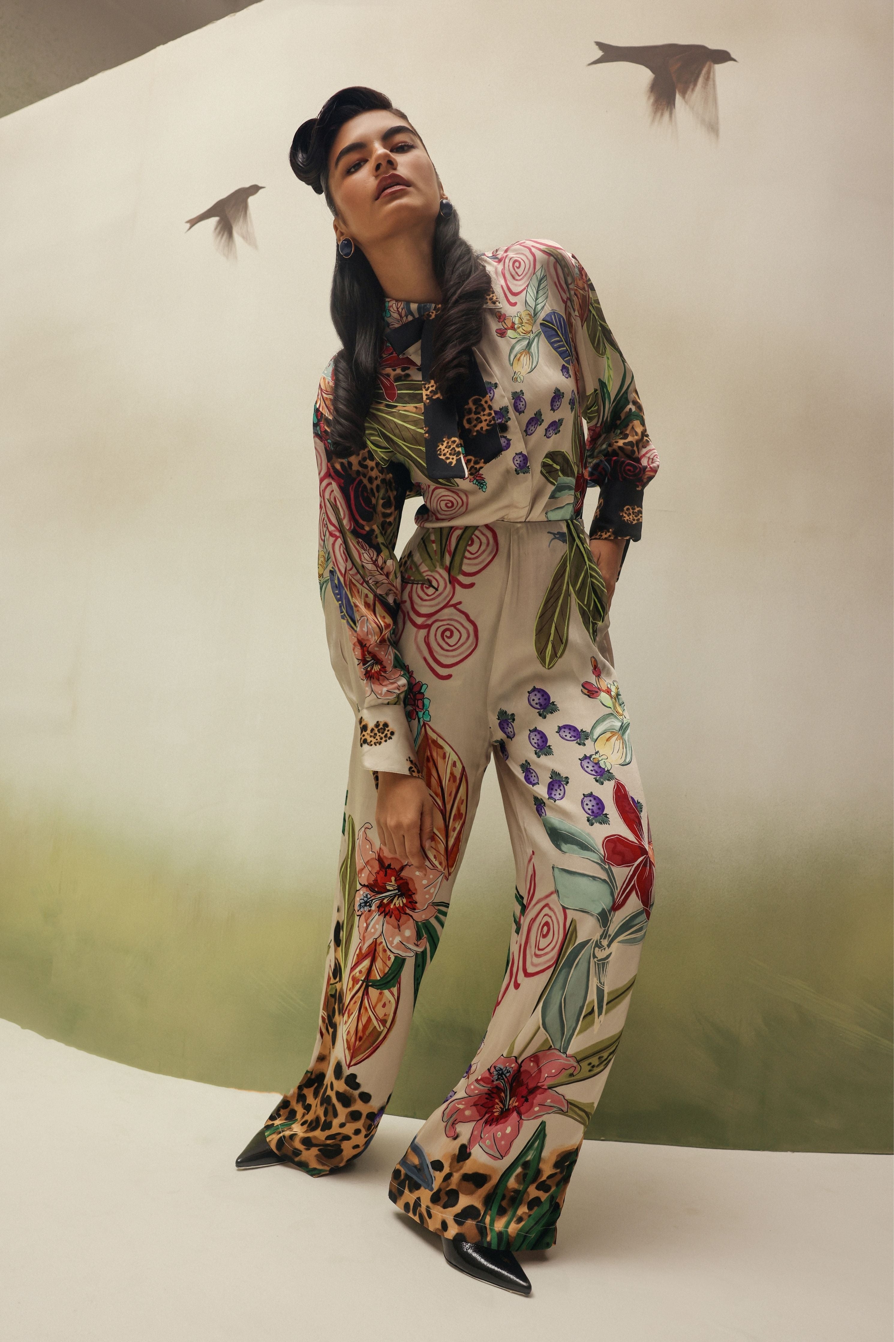 Wildflower Iris Shirt