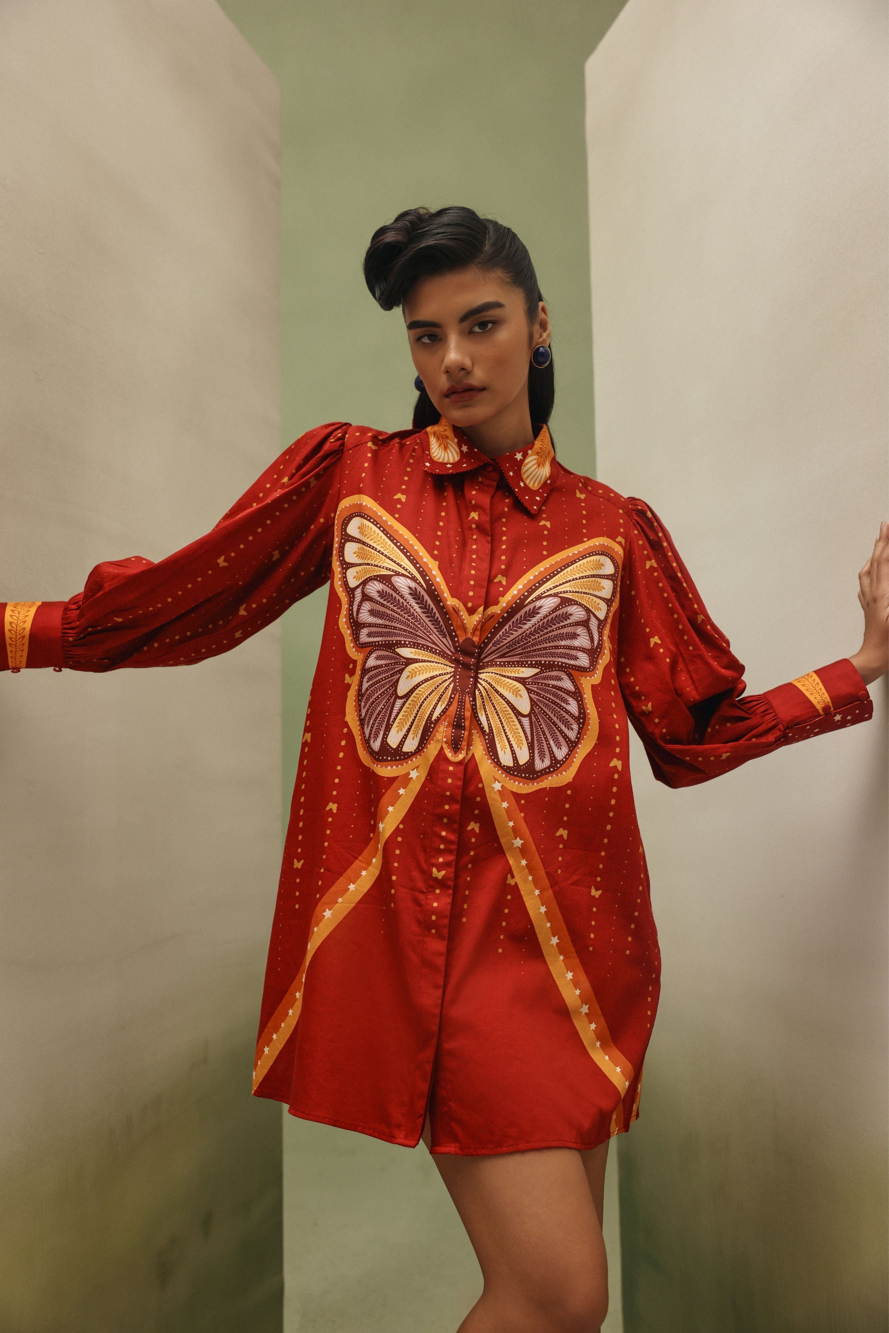 Wings Of Wonder Thais Mini Dress