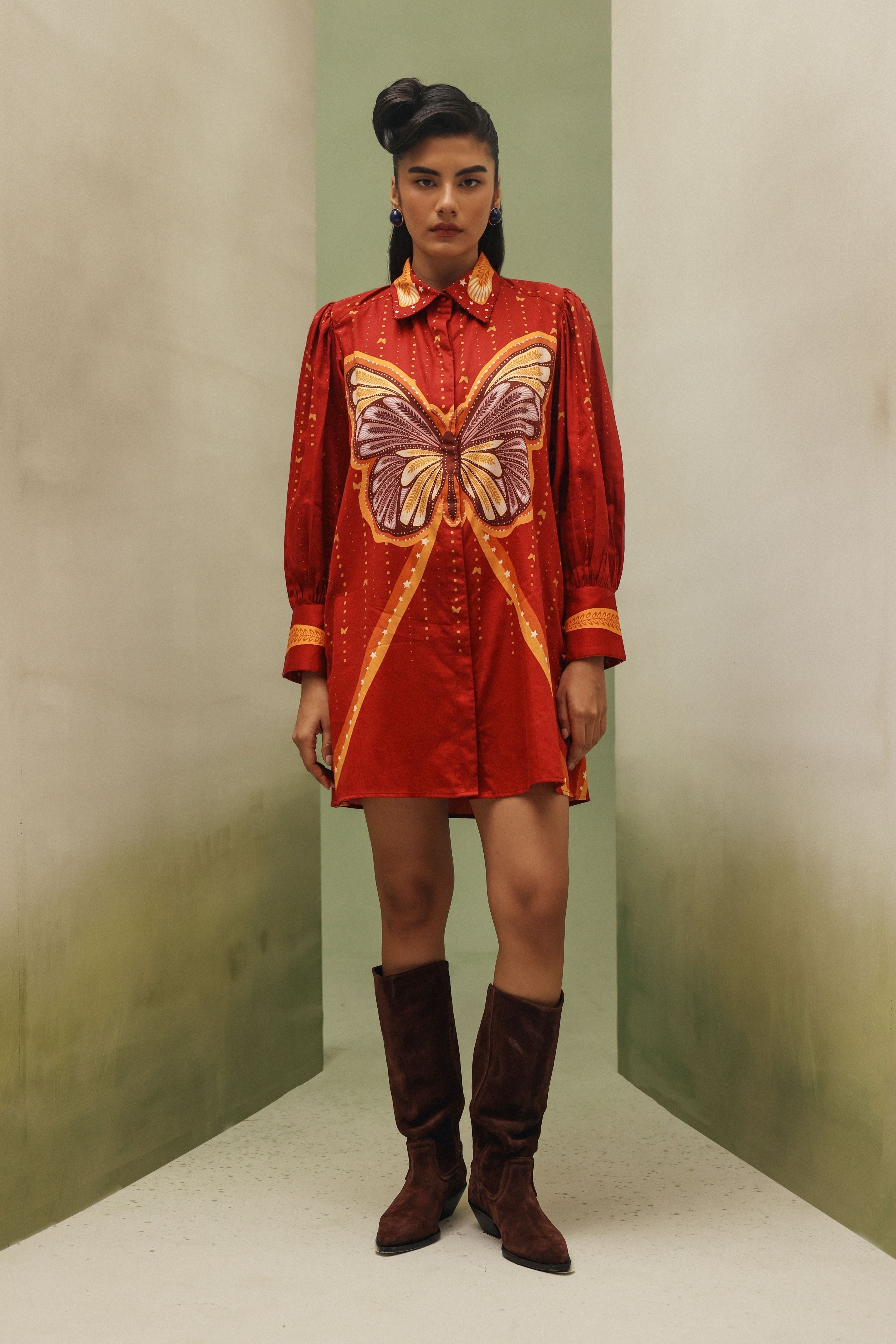 Wings Of Wonder Thais Mini Dress