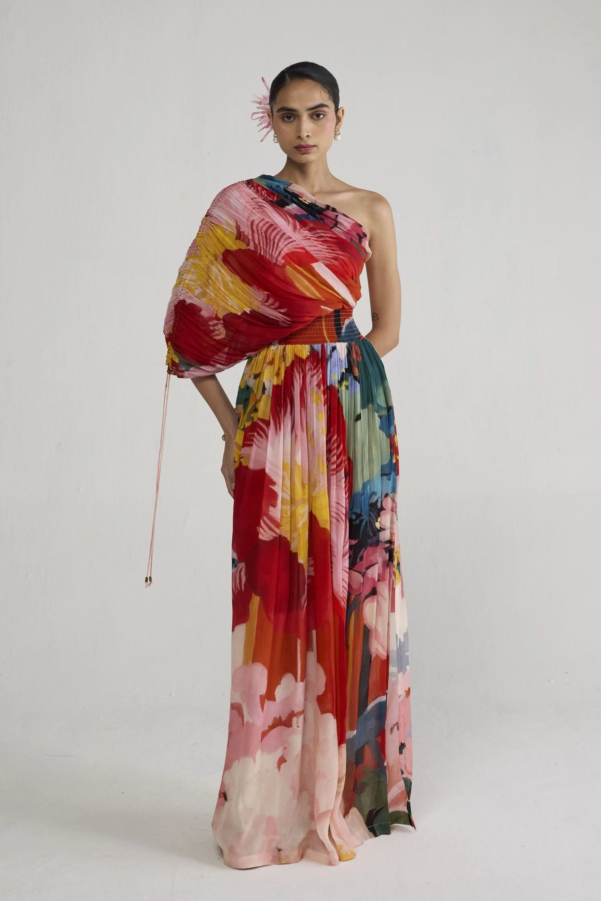 Obu One Shoulder Dress