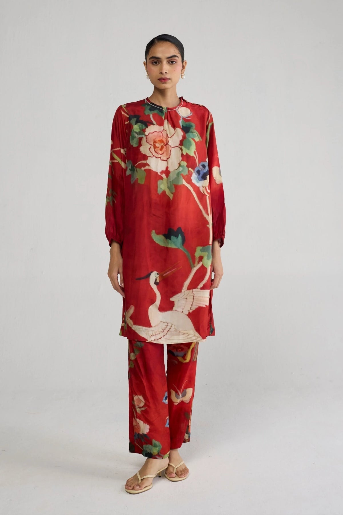Bara Silk Kurta Set