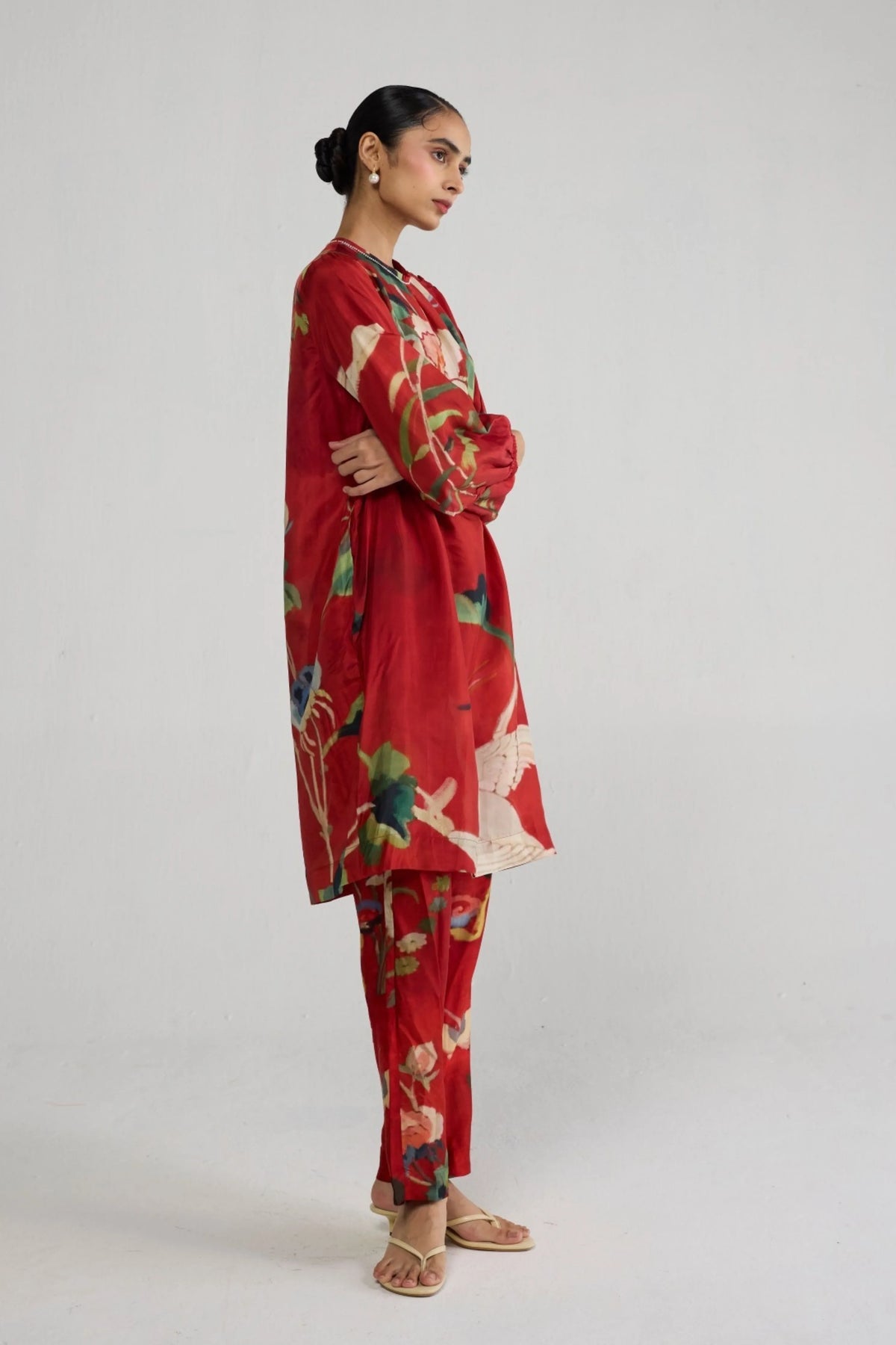 Bara Silk Kurta Set