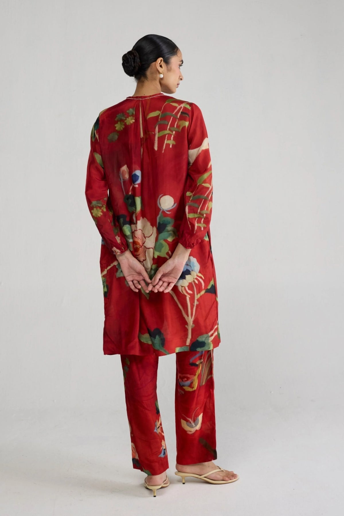 Bara Silk Kurta Set