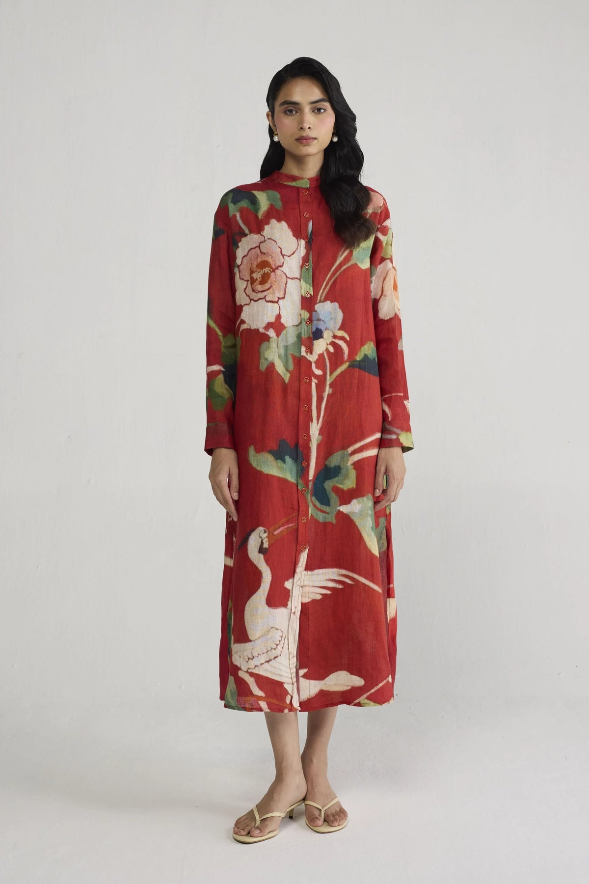 Bara Linen Shirt Dress