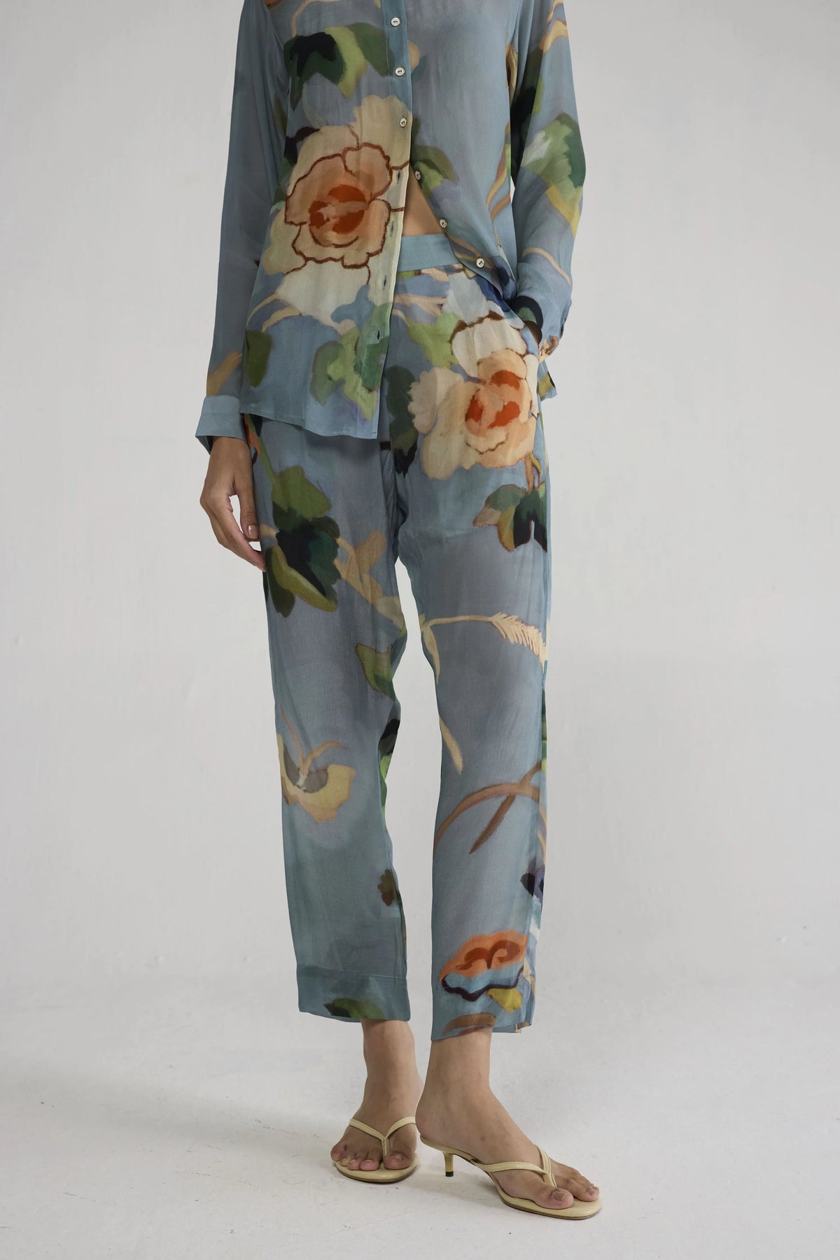 Asagao Crepe Co-Ord Set