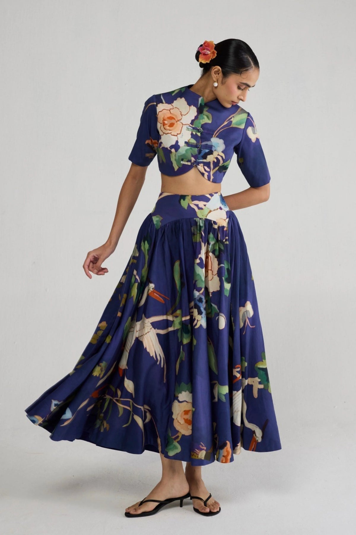 Fuji Blouse & Skirt Set