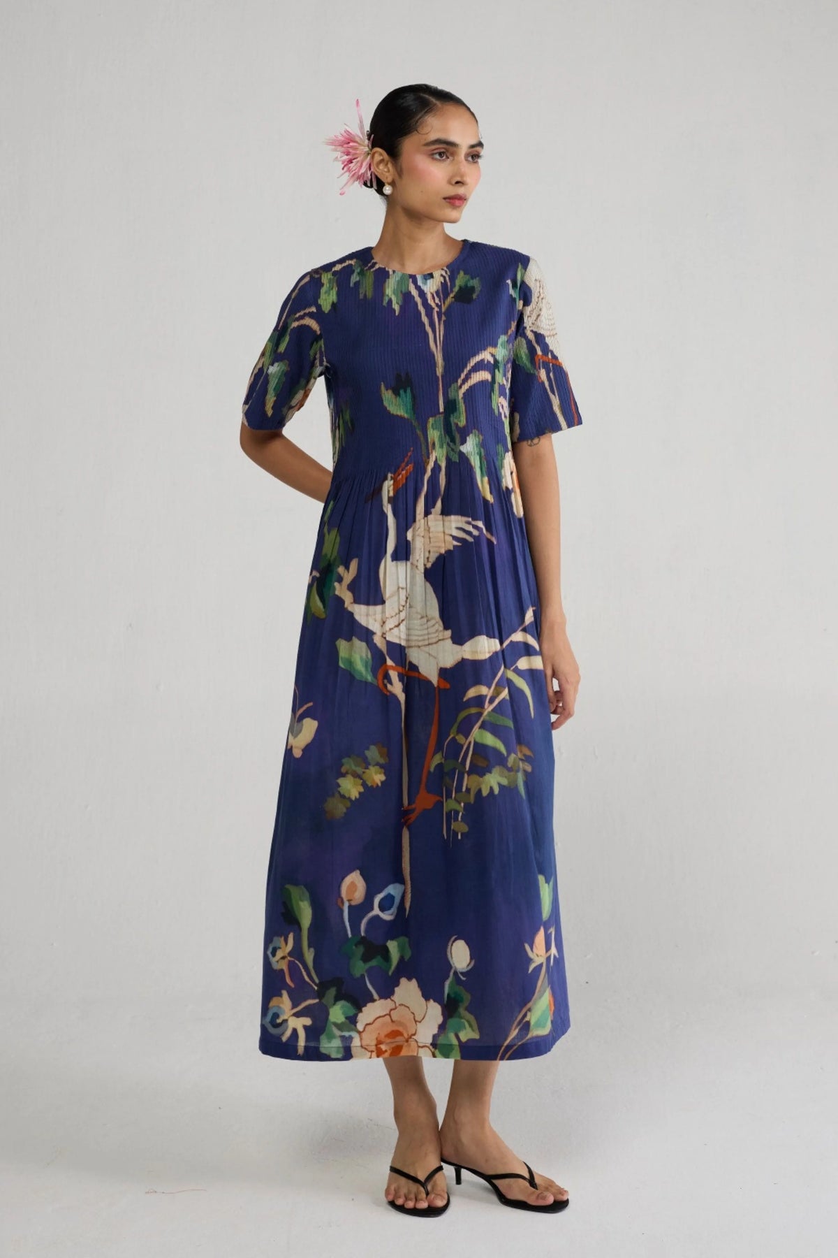 Fuji Pintucks Dress