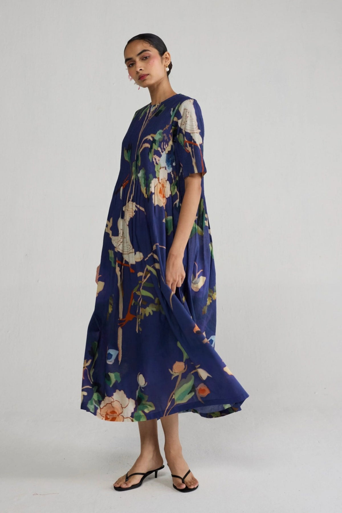Fuji Pintucks Dress