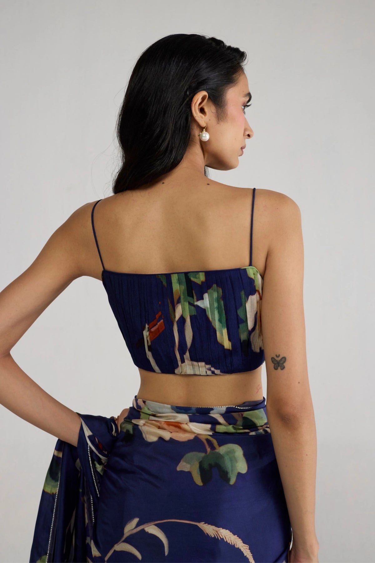 Fuji Crepe Ruched Blouse