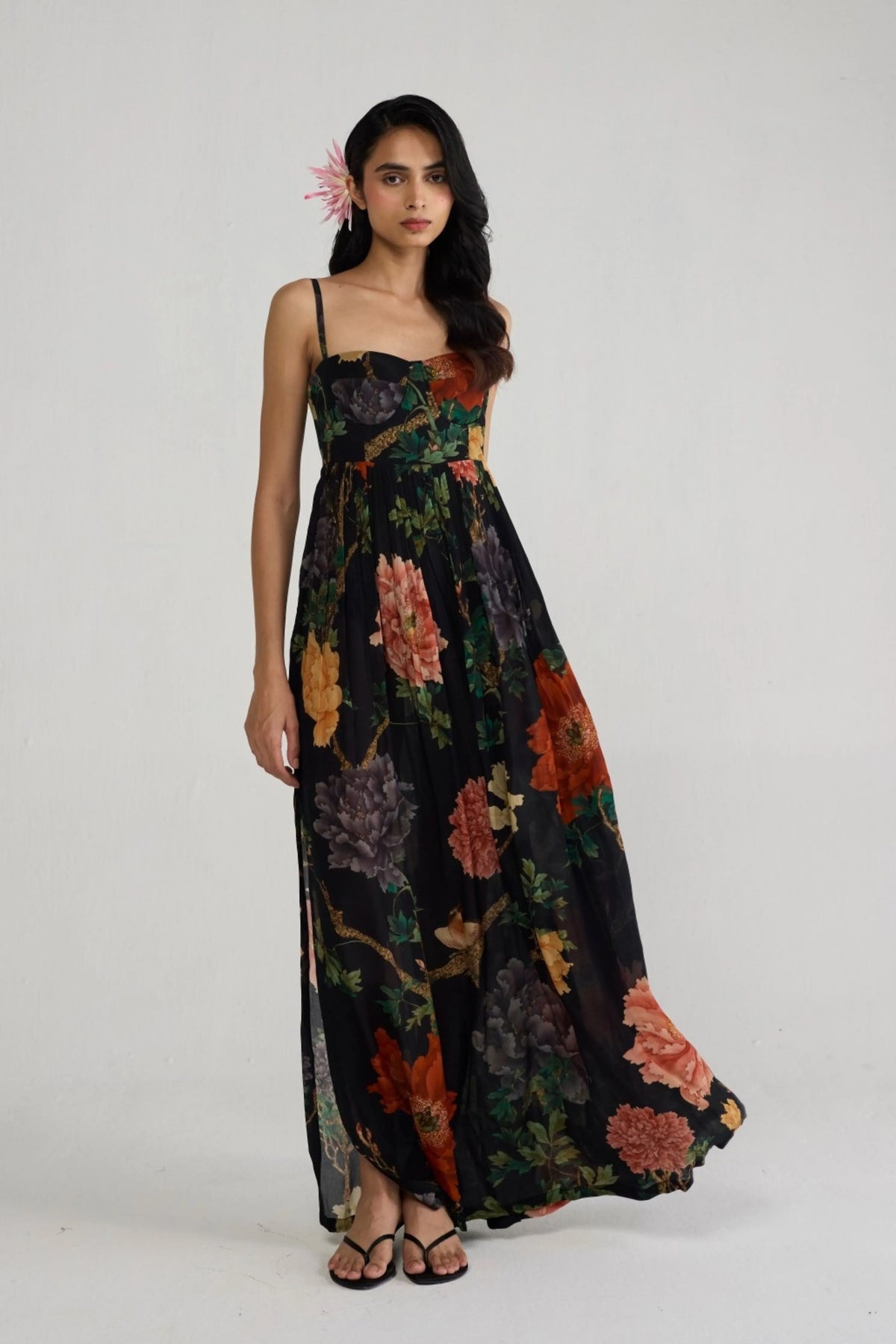 Himari Crepe Bralette Dress