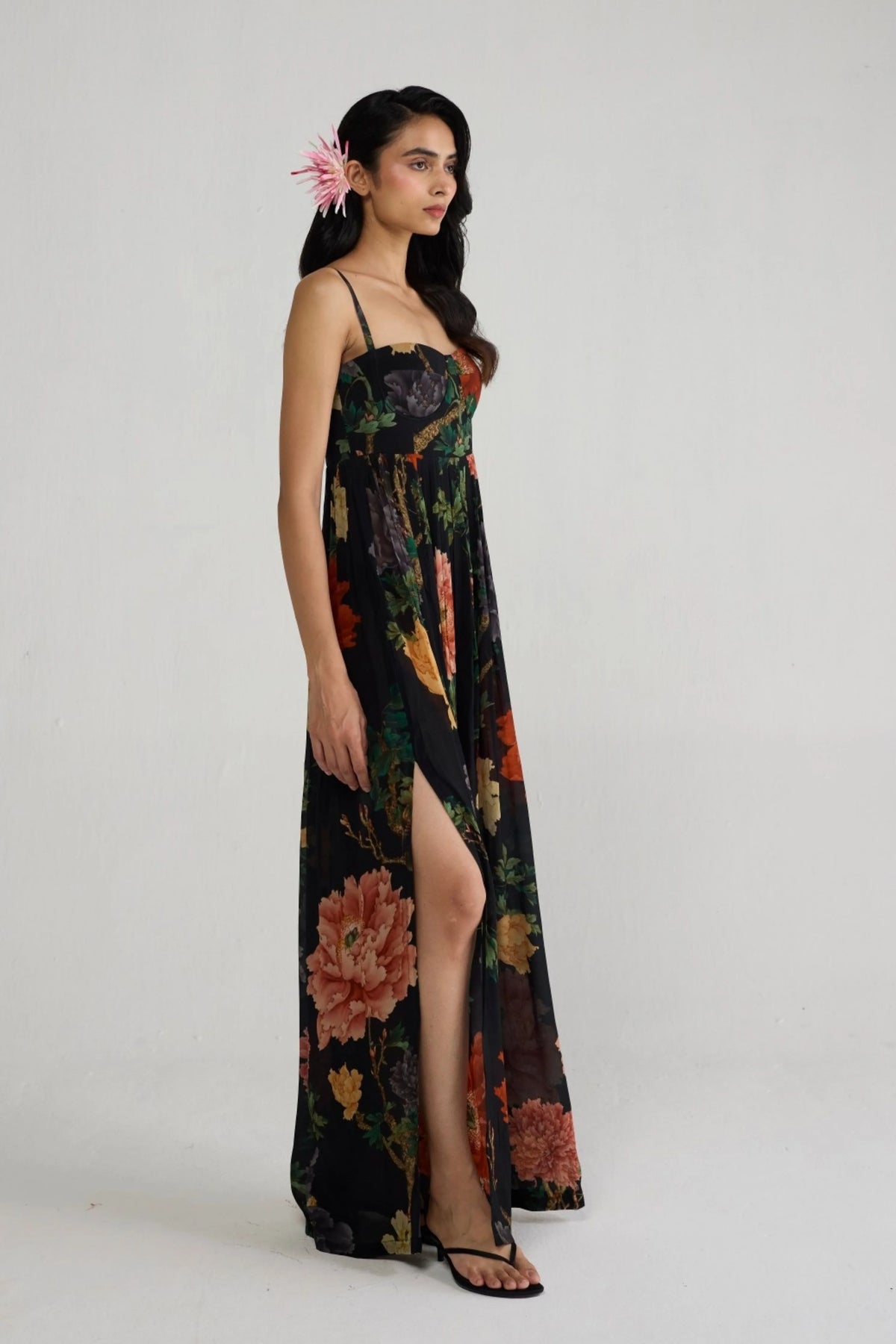 Himari Crepe Bralette Dress