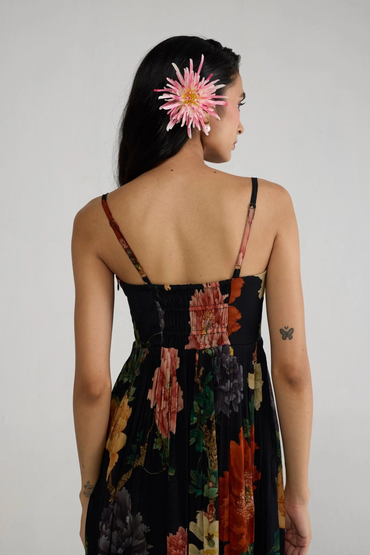 Himari Crepe Bralette Dress