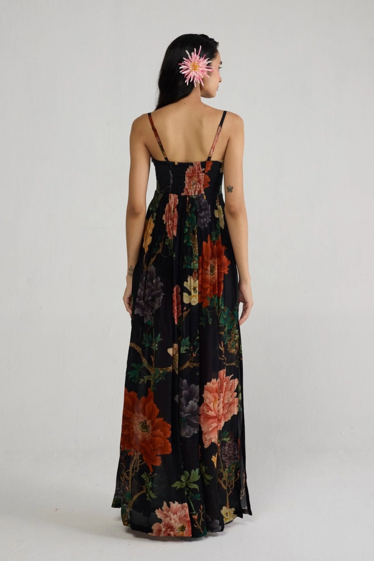 Himari Crepe Bralette Dress