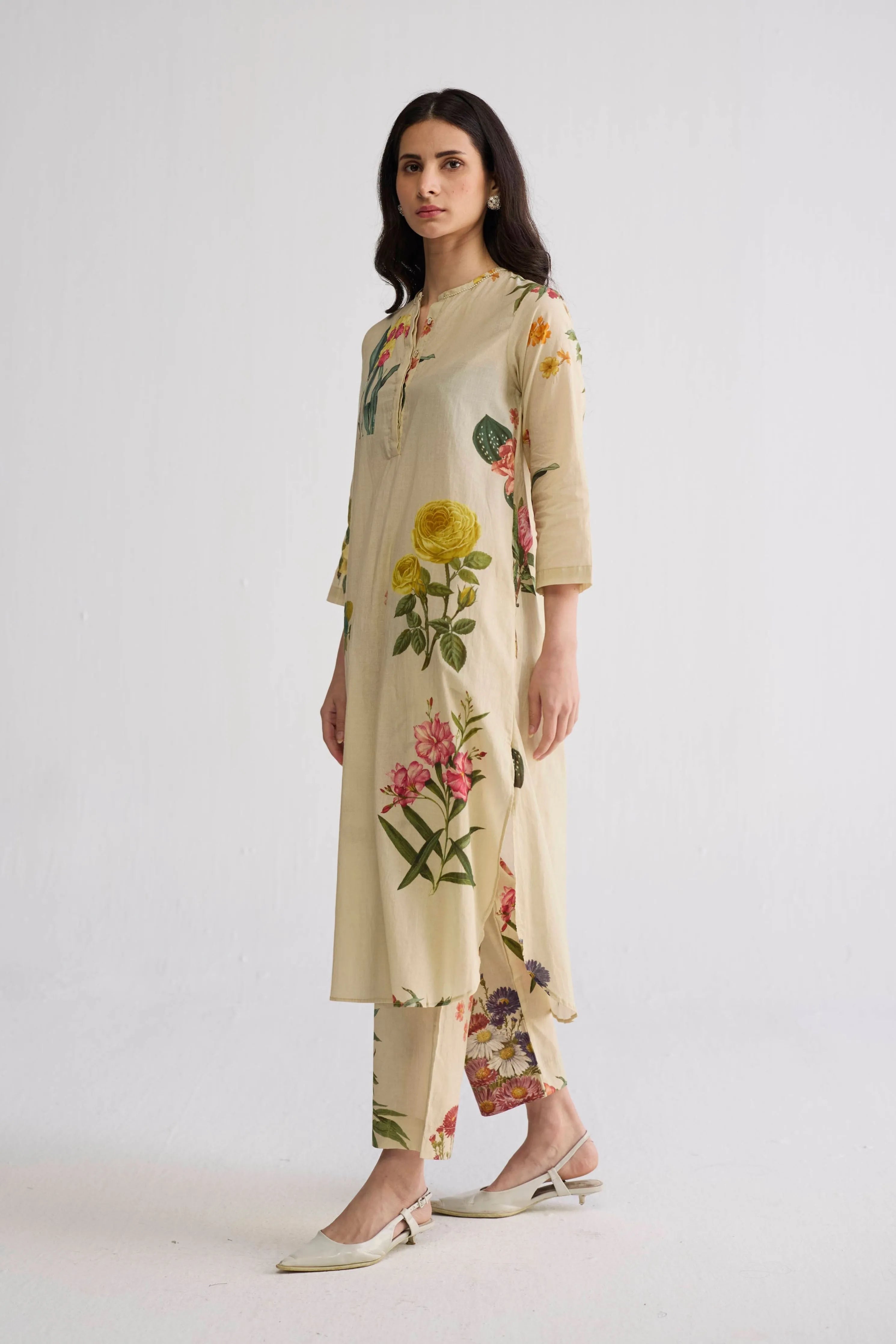 Primavera Long Kurta Set