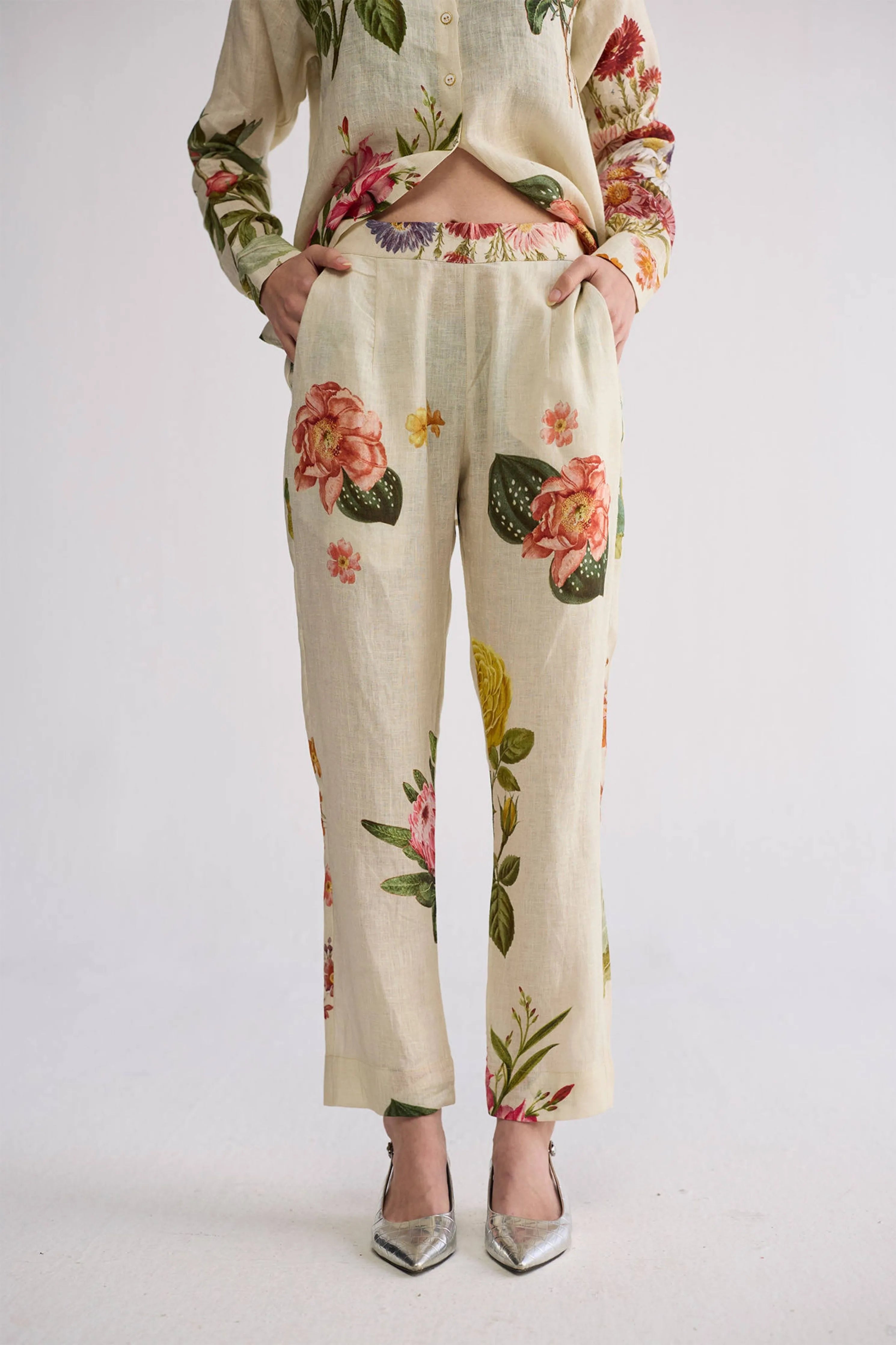 Primavera Linen Co-Ord Set