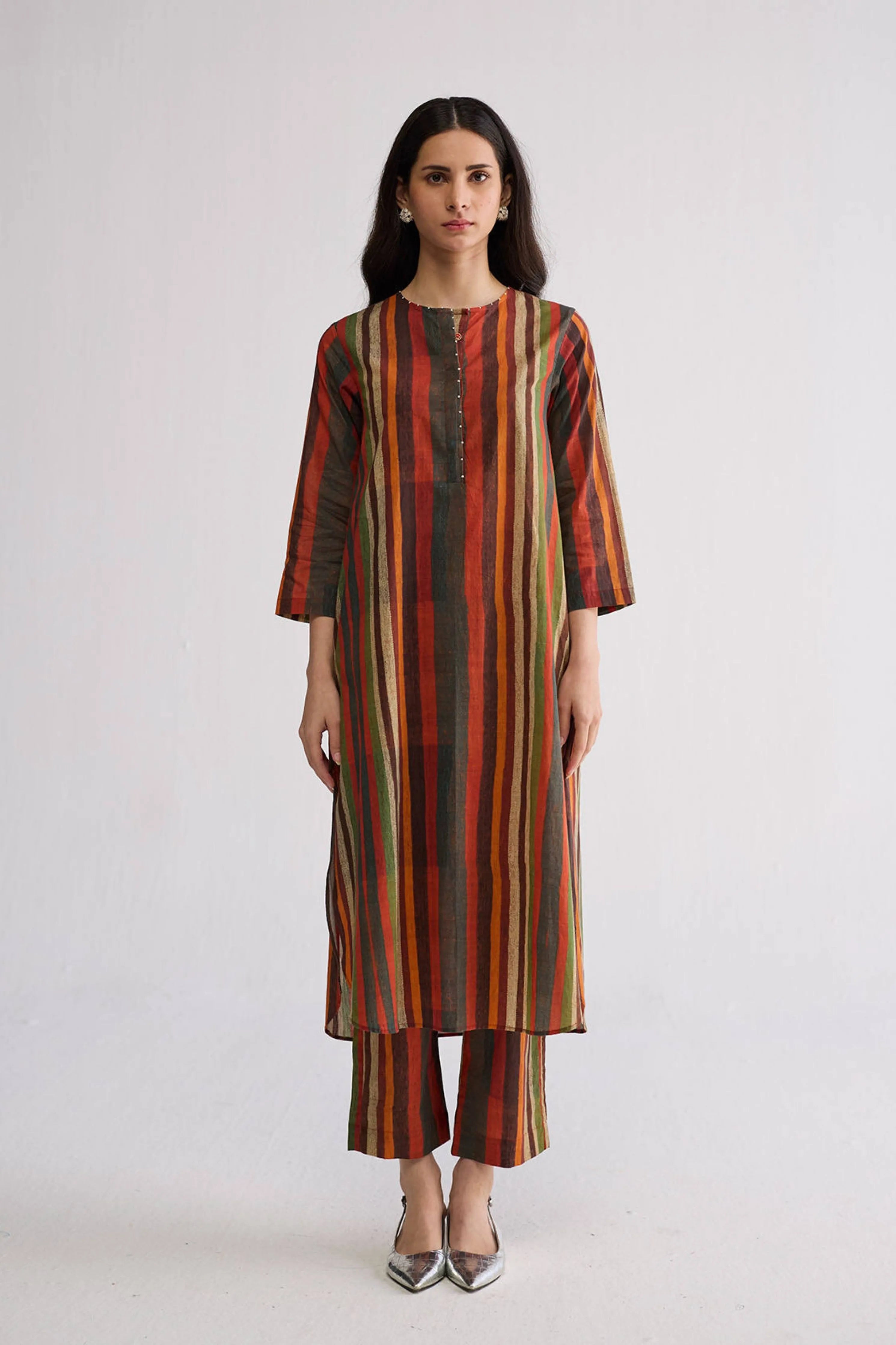 Jilian Long Kurta Set