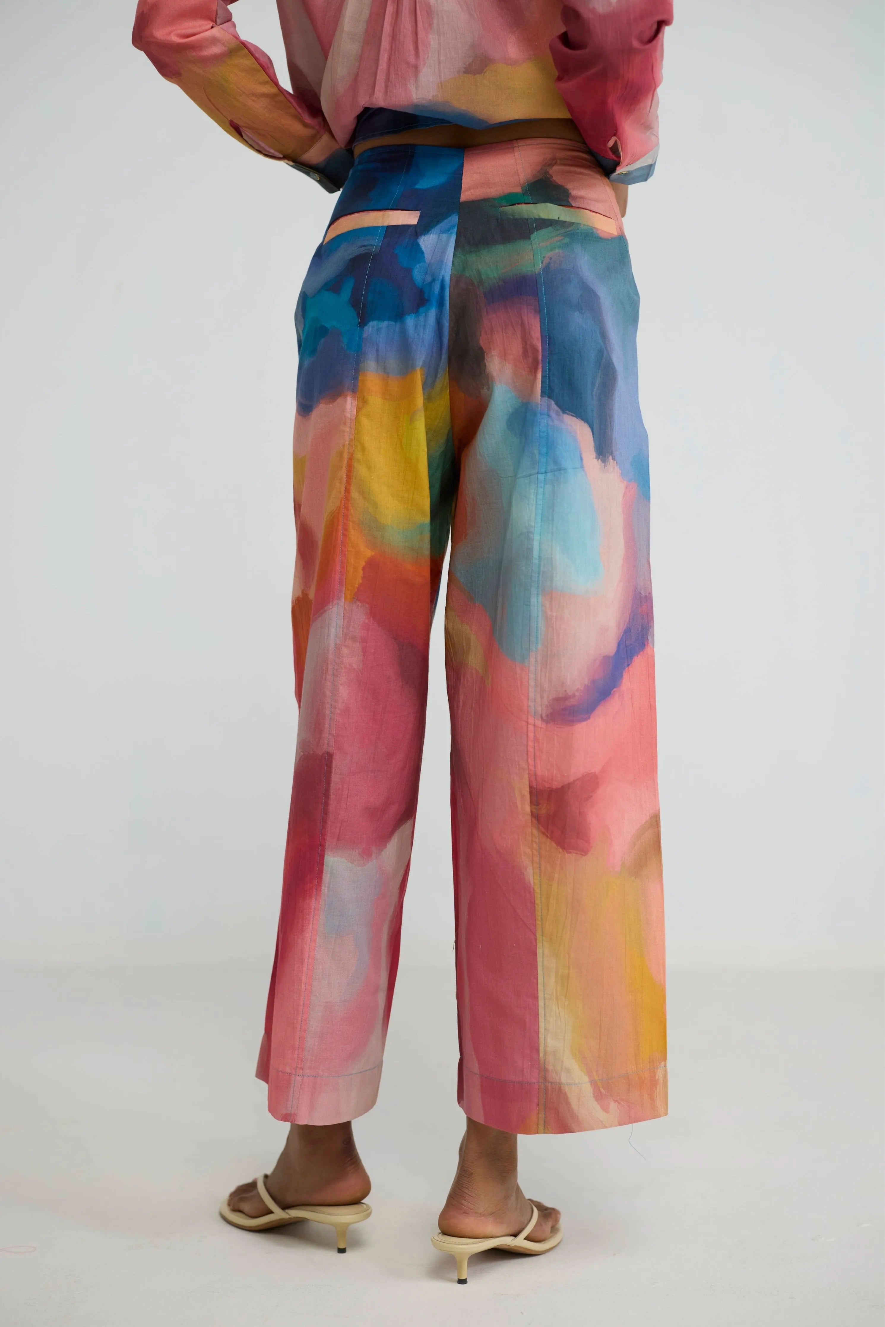 Rainbow Garden Cotton Co-Ord Set
