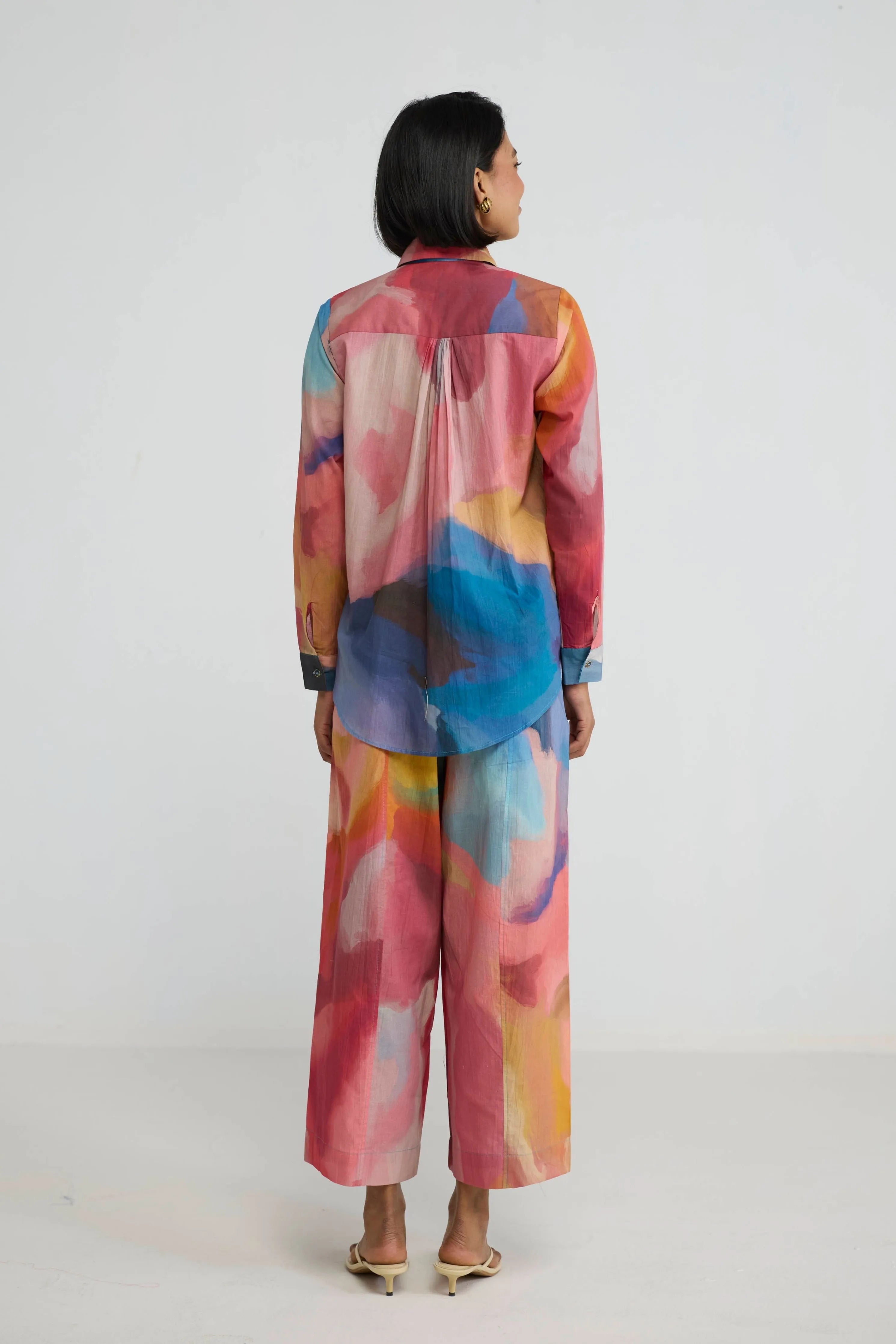 Rainbow Garden Cotton Co-Ord Set