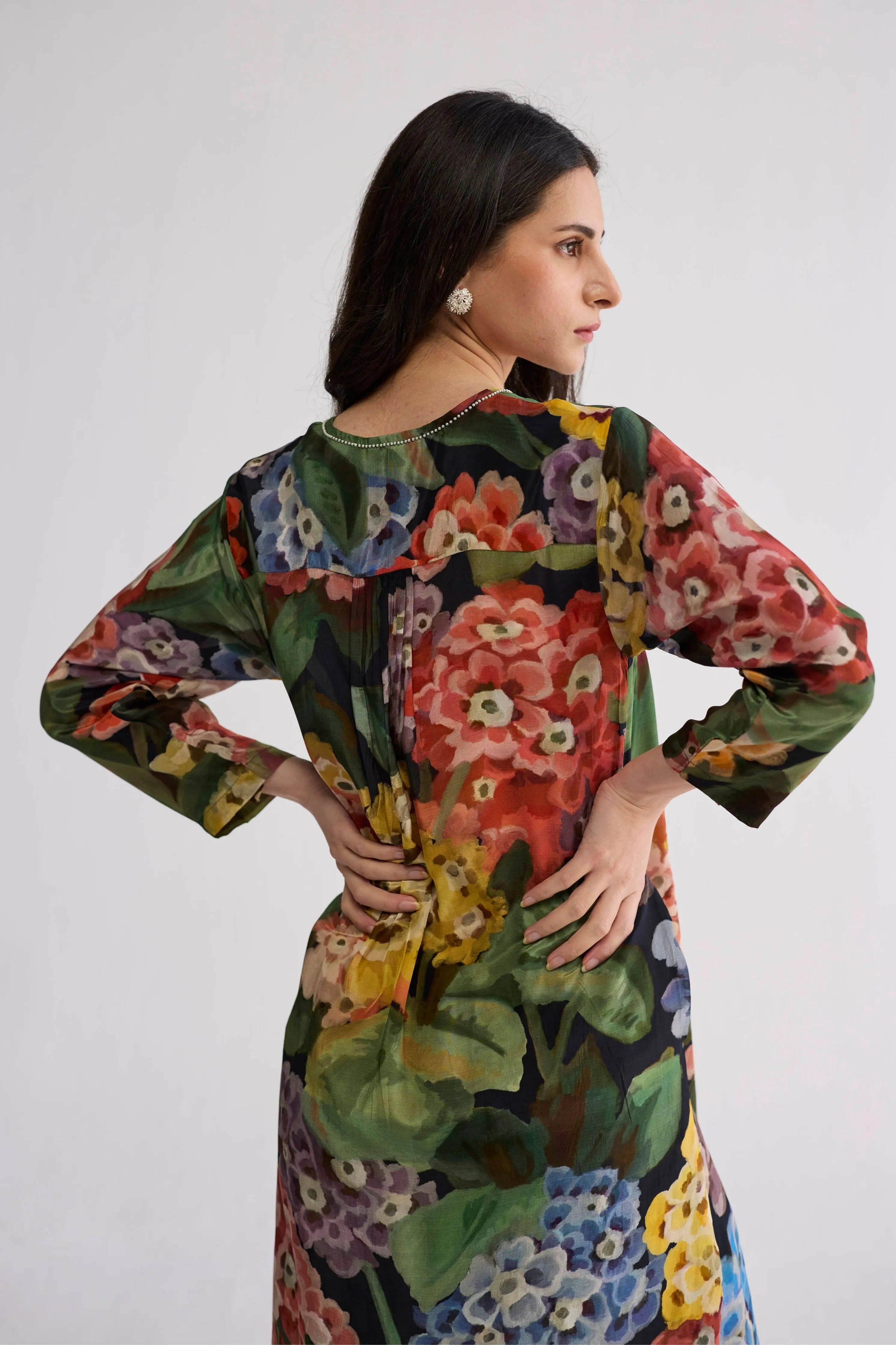 Rain Long Kurta Set