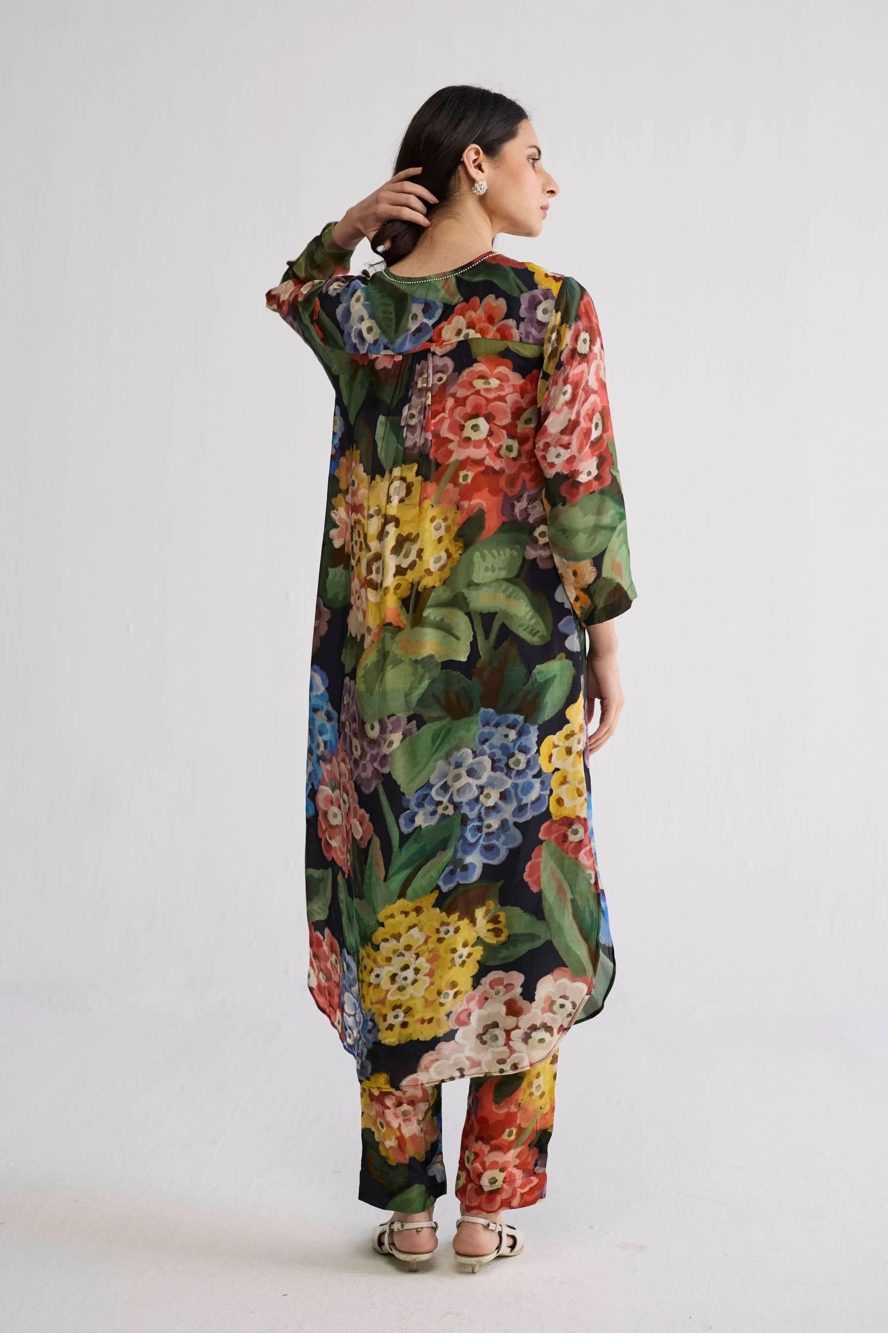 Rain Long Kurta Set