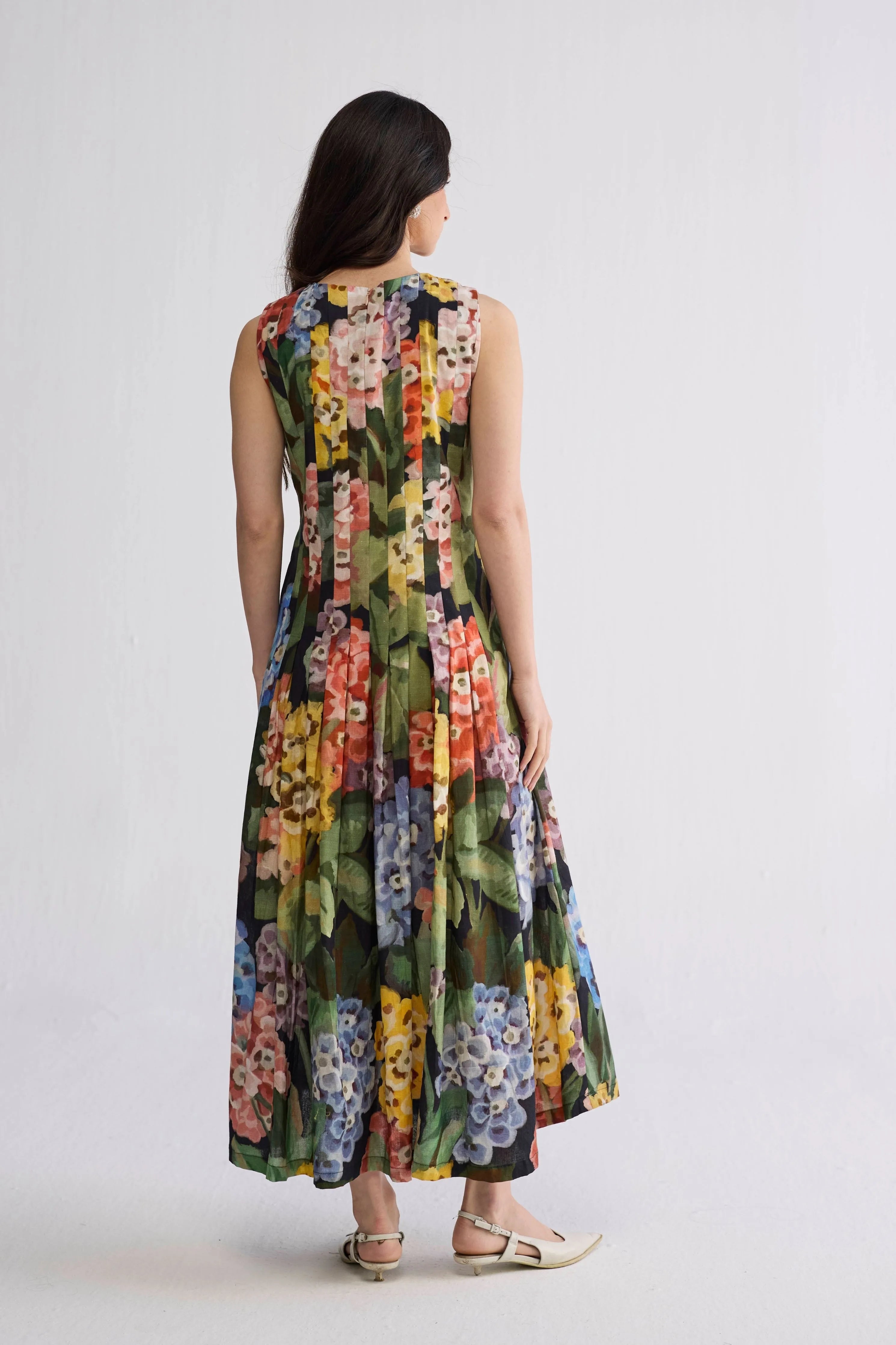 Rain Pleated Dress
