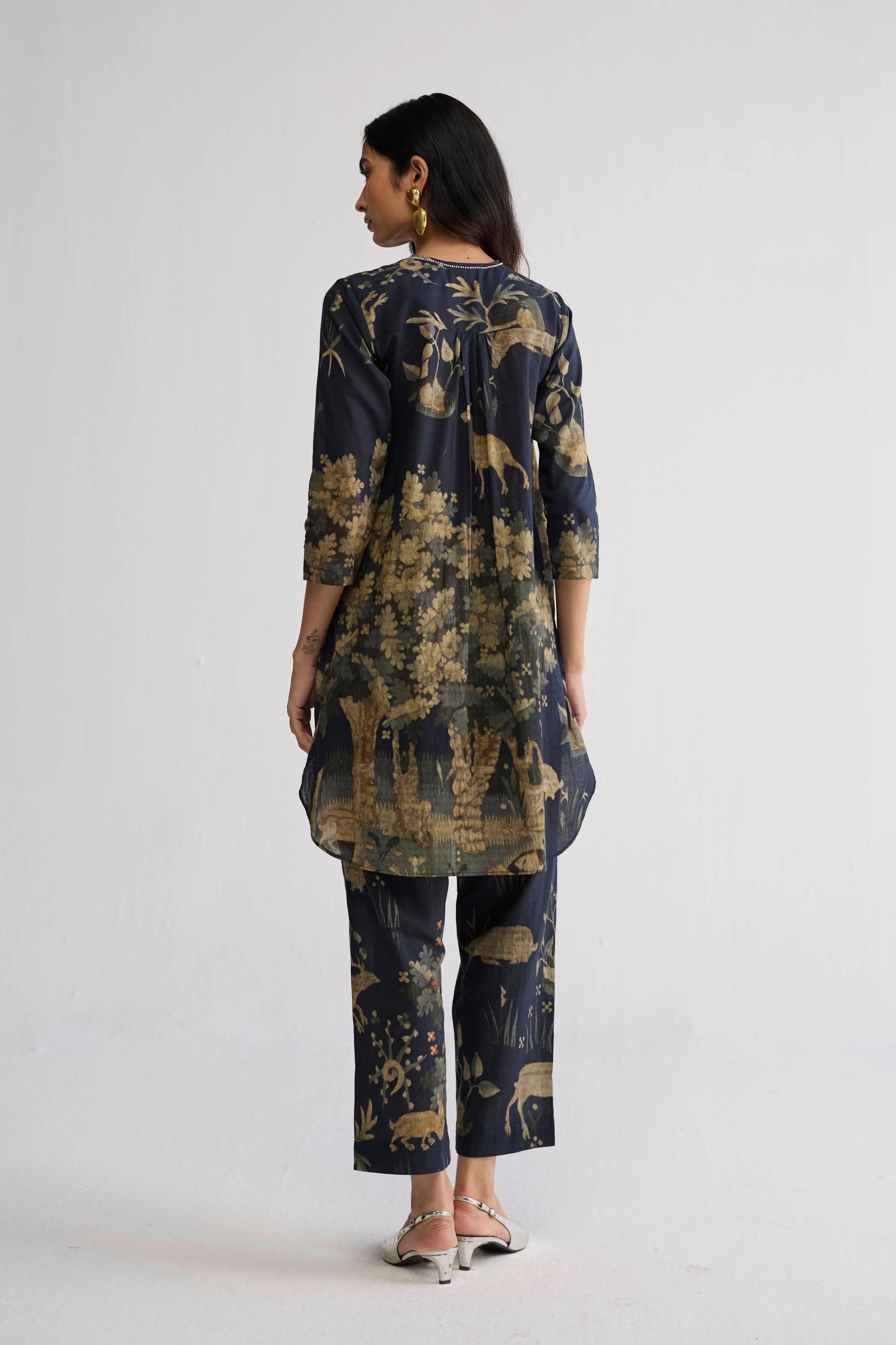 Banyan Short Kurta Set