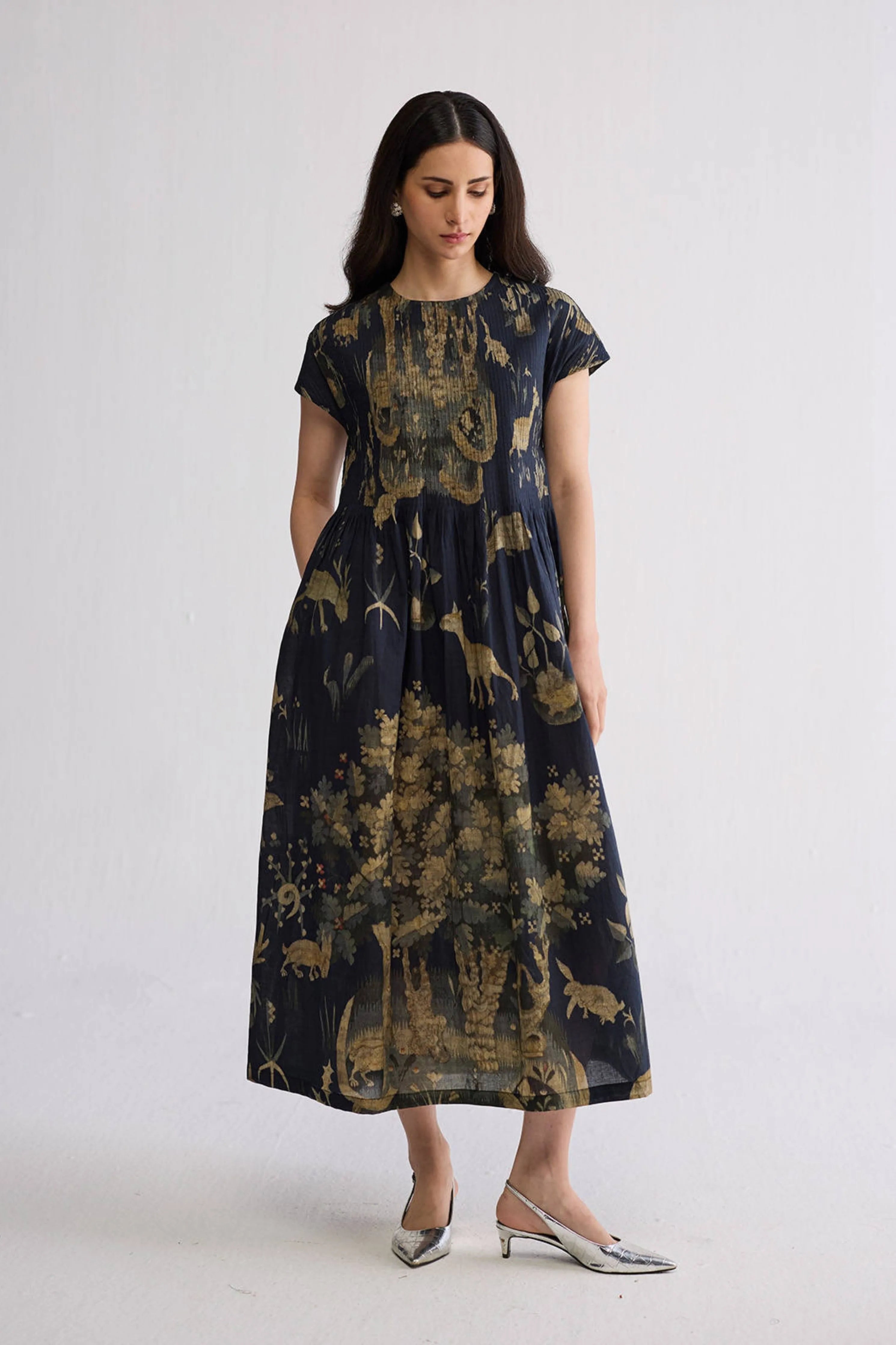 Banyan Pintucks Dress