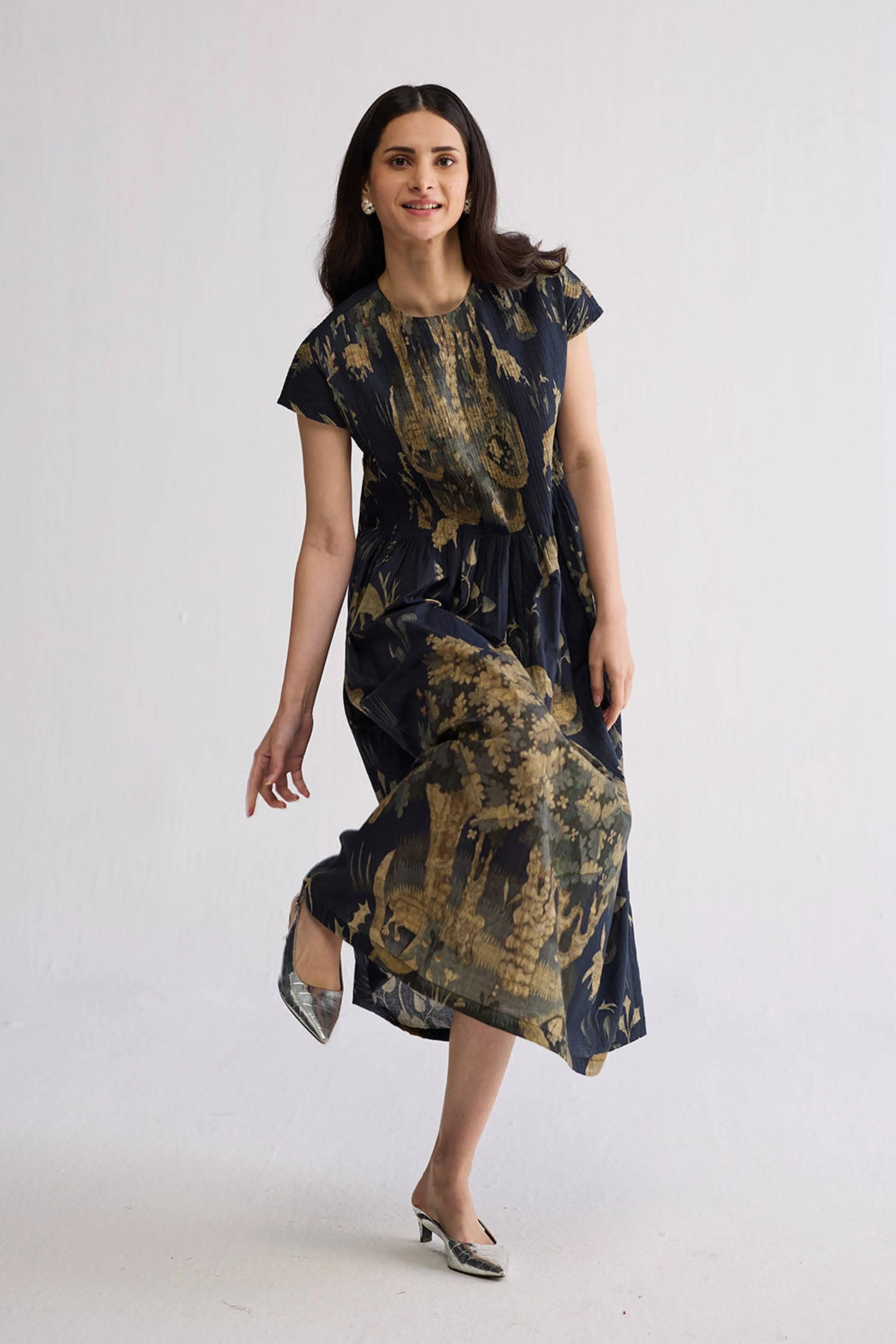 Banyan Pintucks Dress