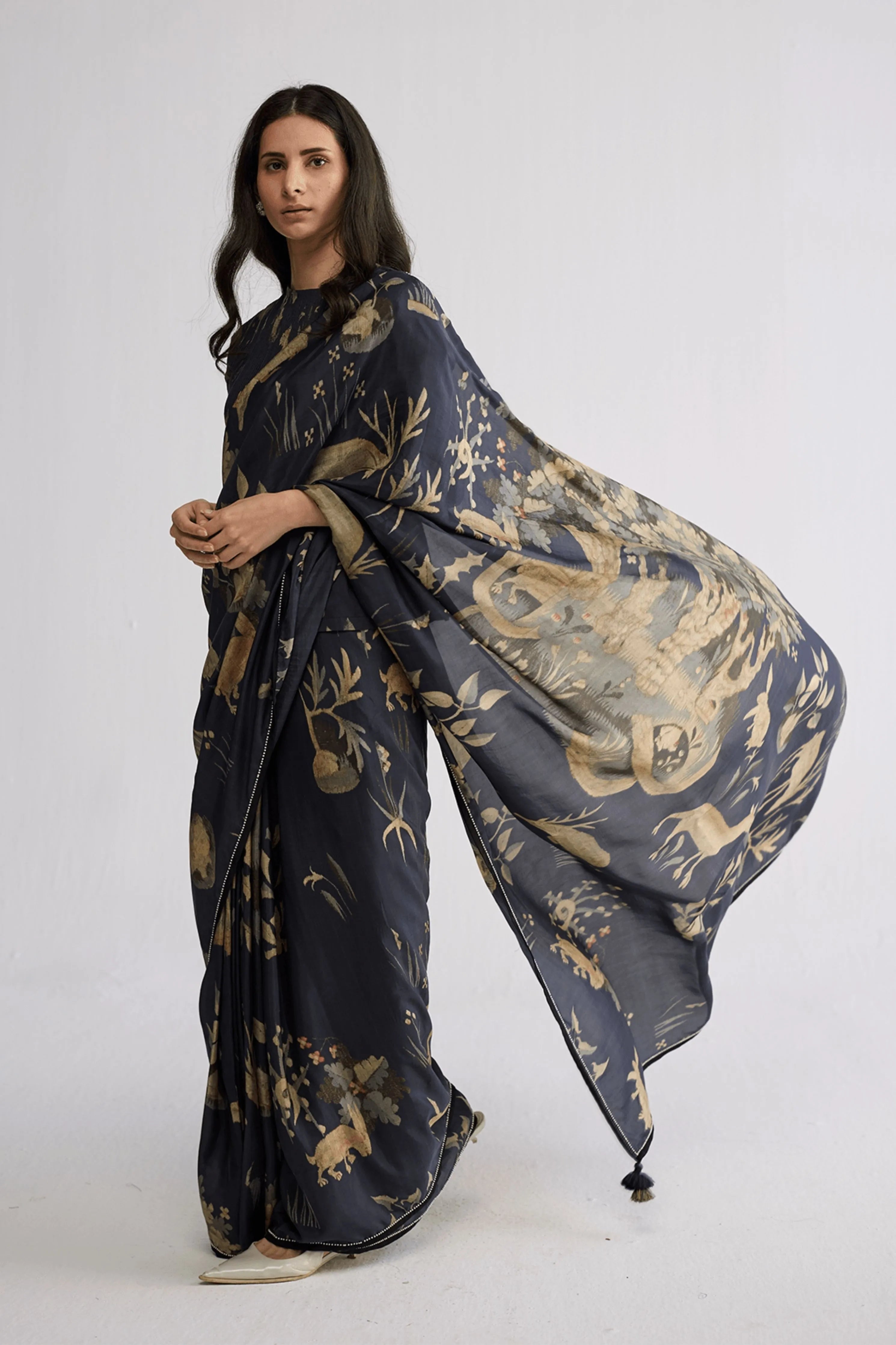 Banyan Silk Saree