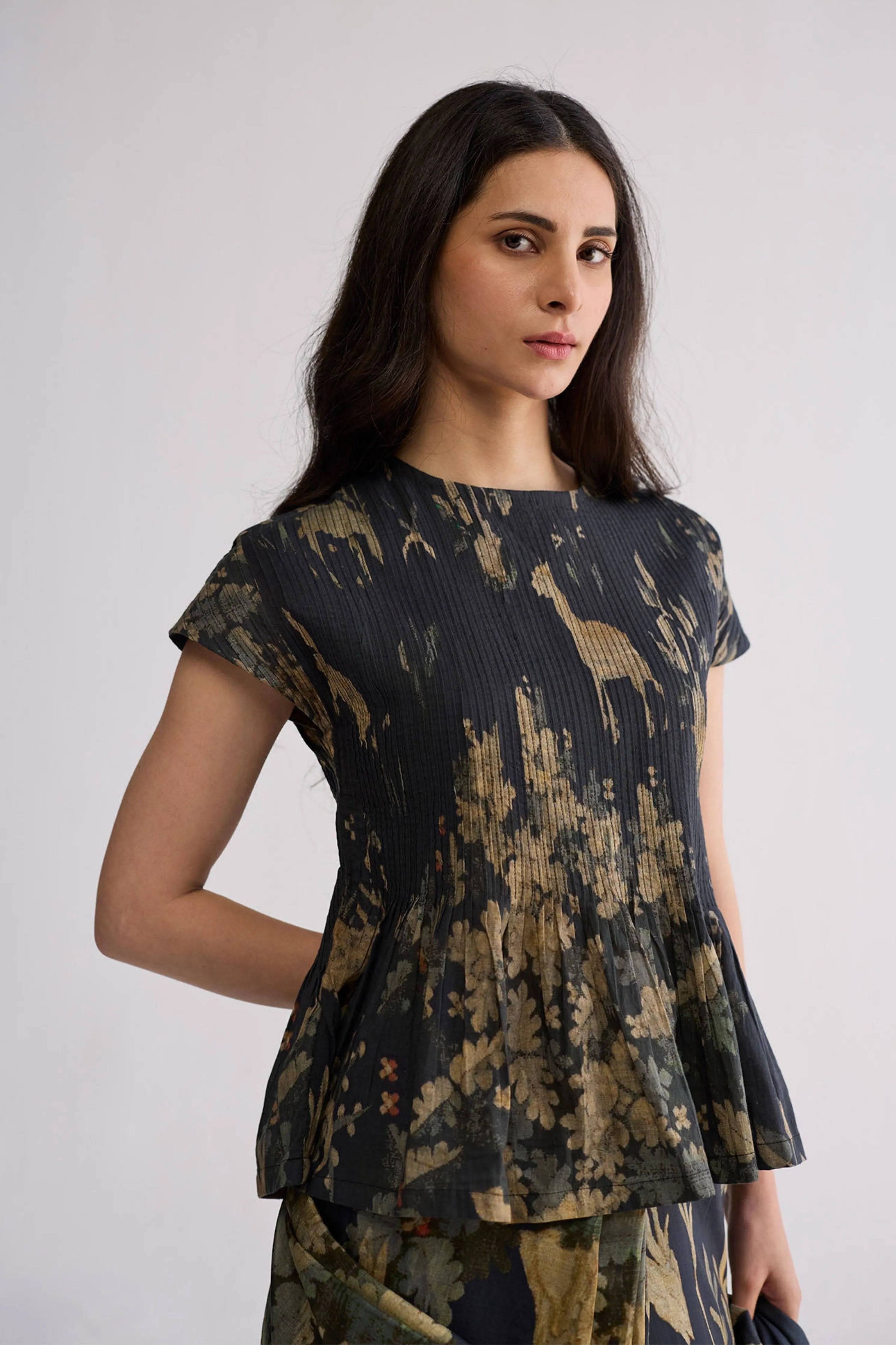 Banyan Pintucks Blouse