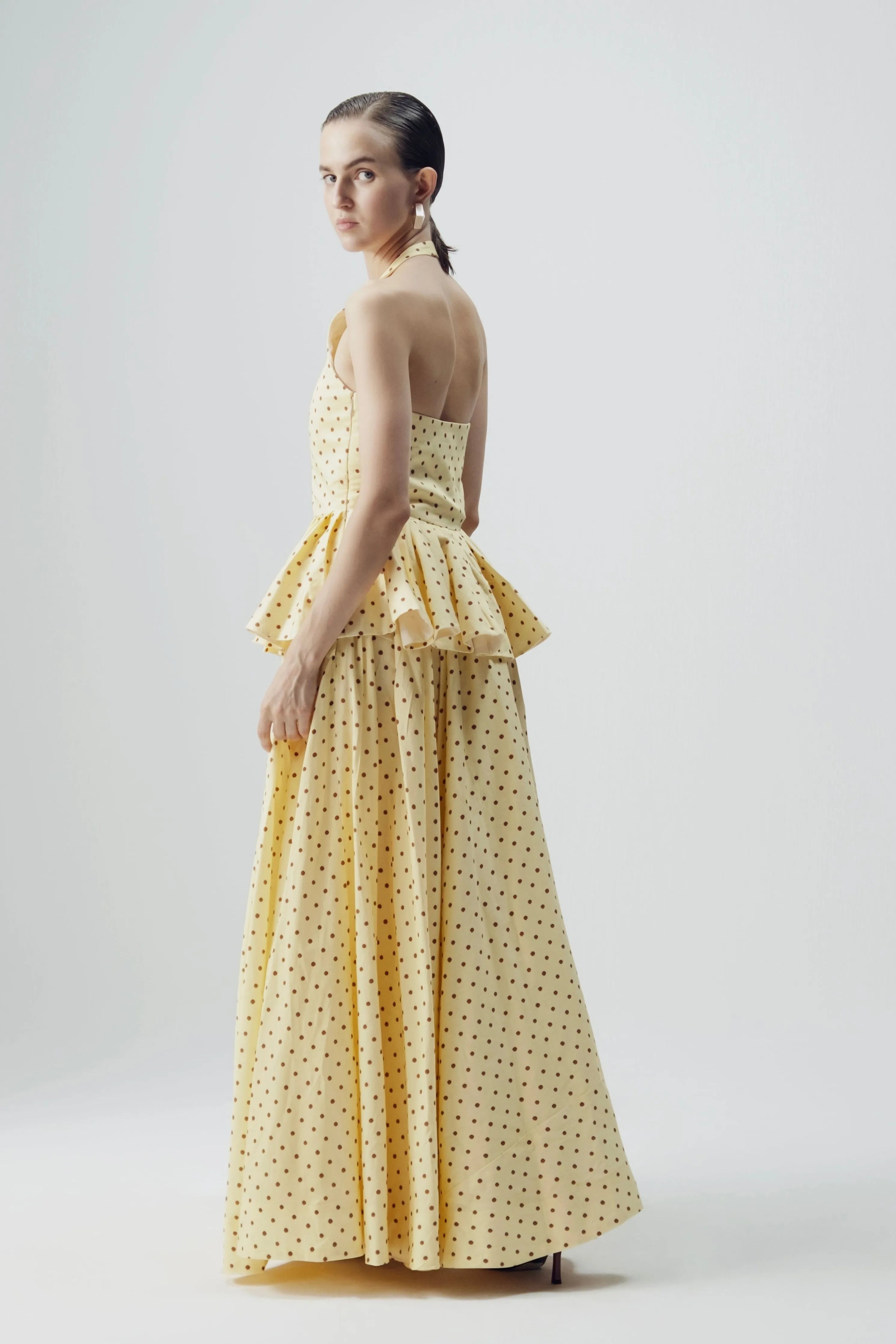 Butter Top And Skirt Set