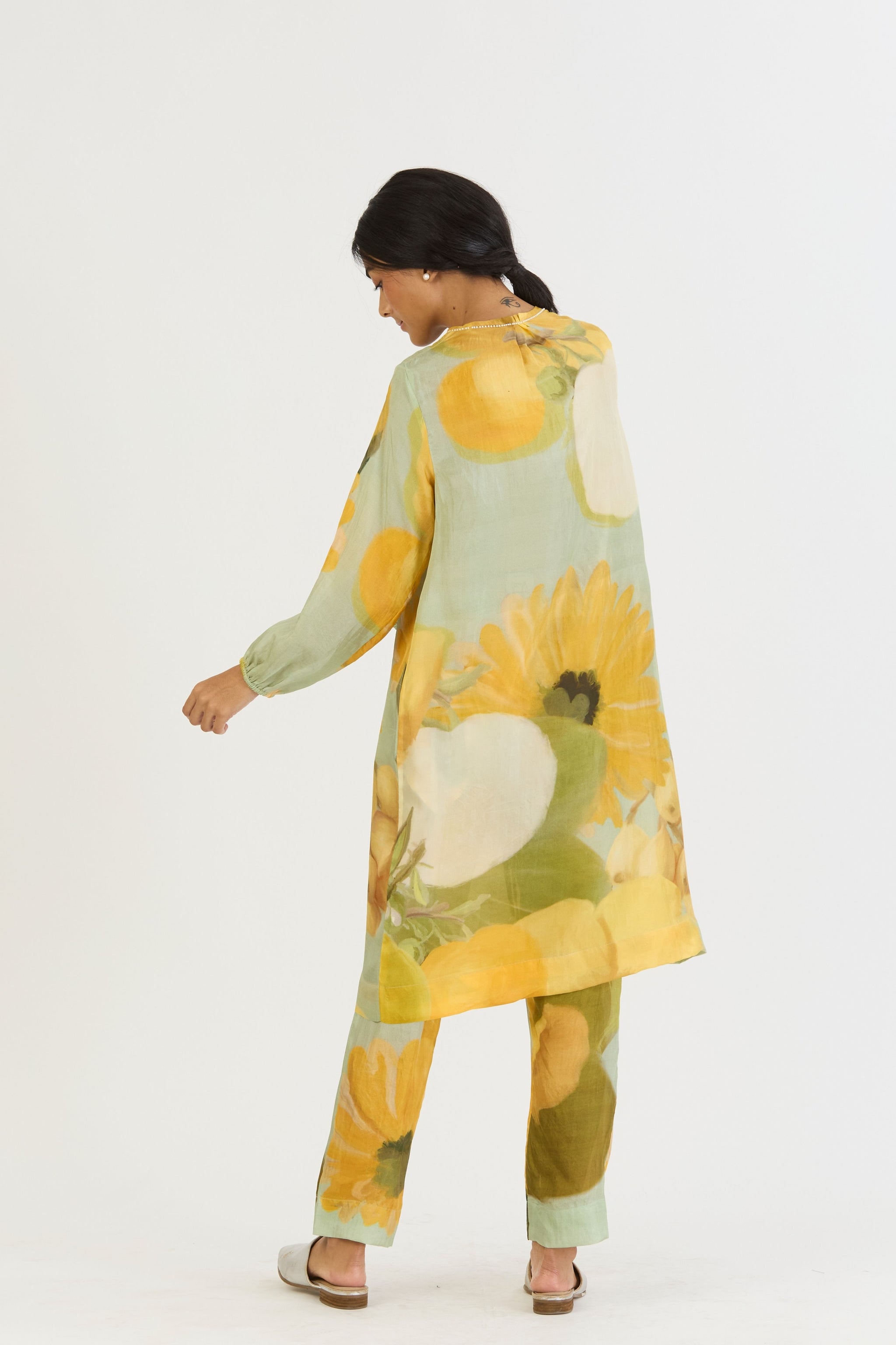 Lemonade Silk Kurta Set