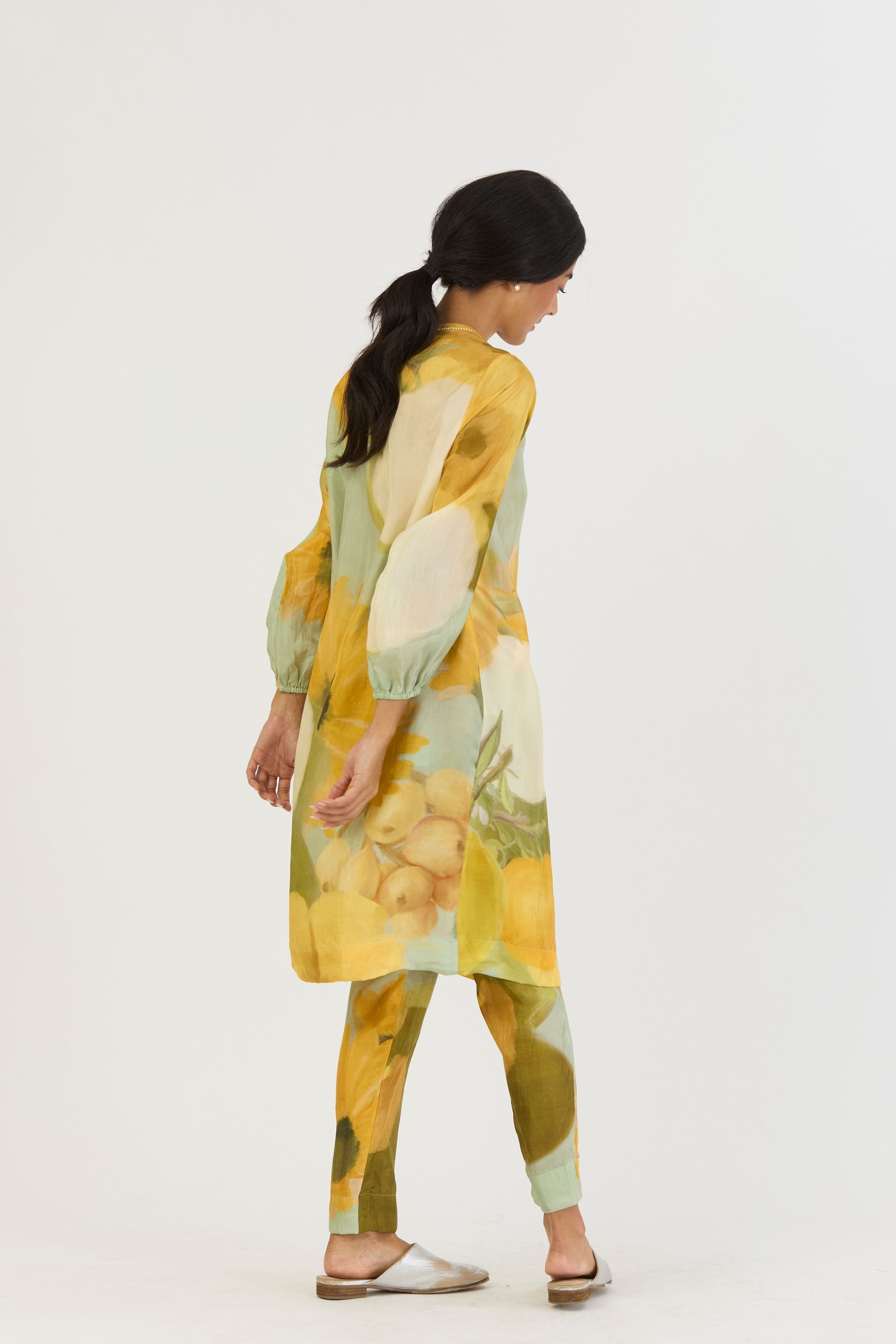 Lemonade Silk Kurta Set