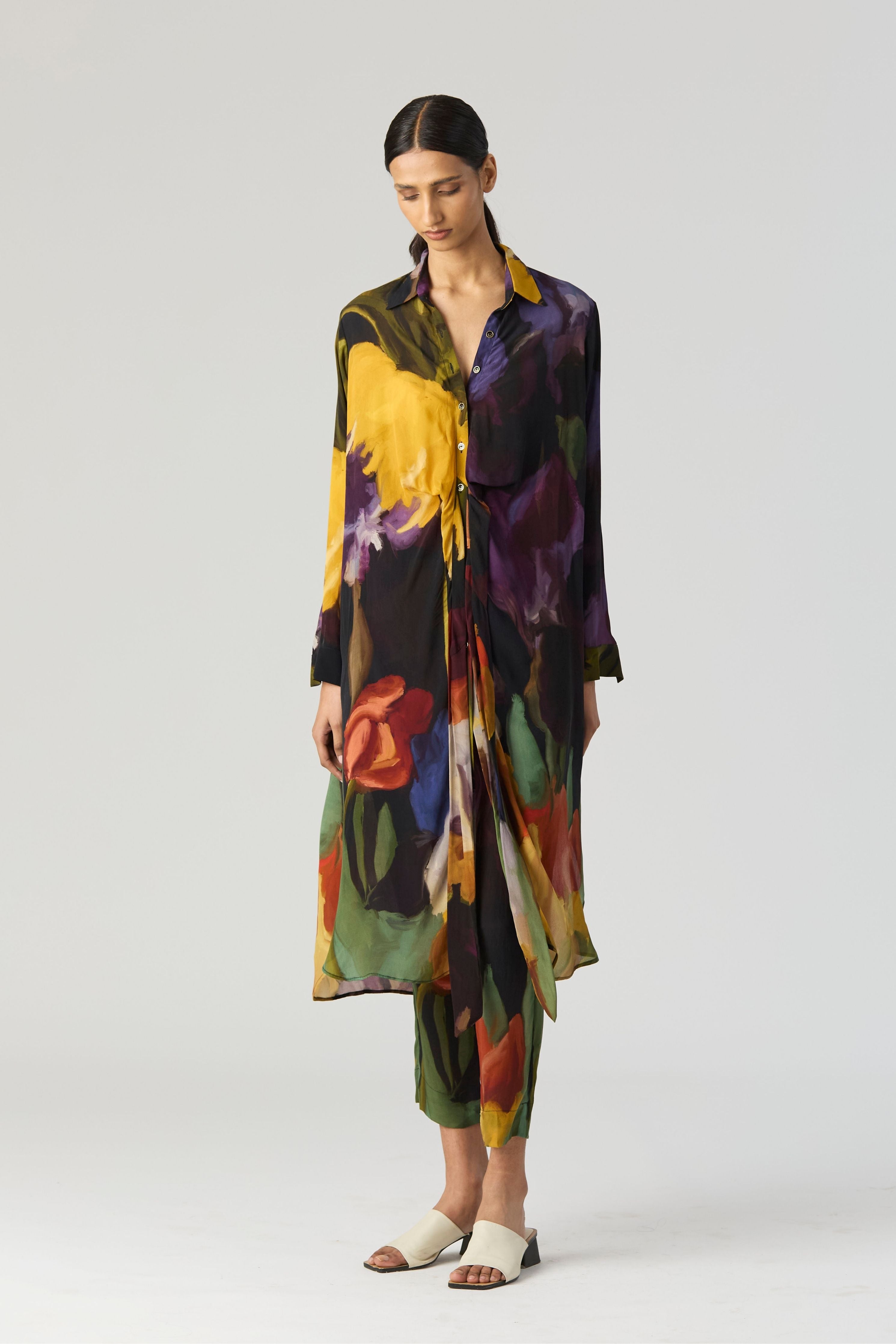 Ivy Wrap Kurta Set