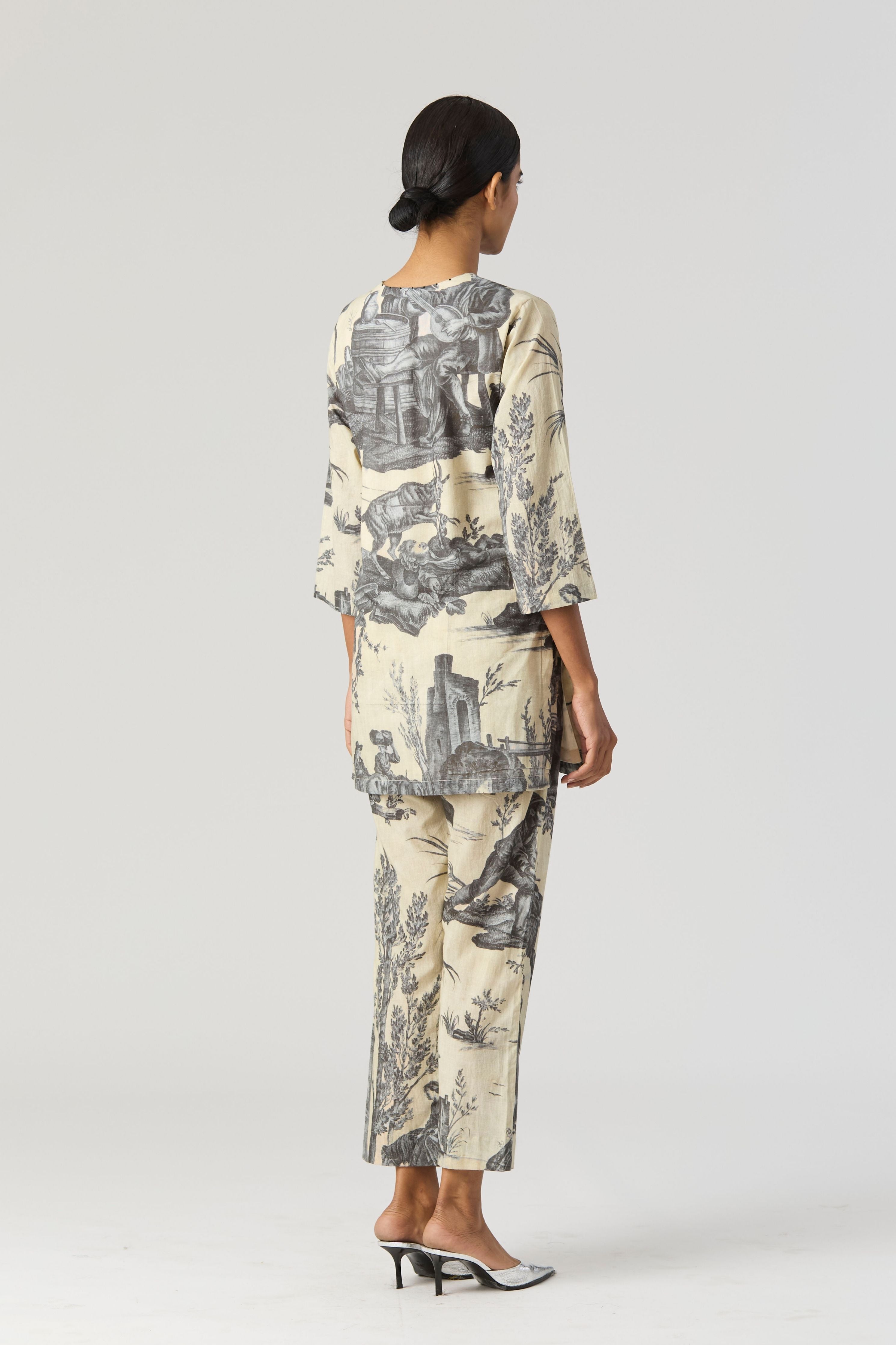 Festa Short Kurta Set