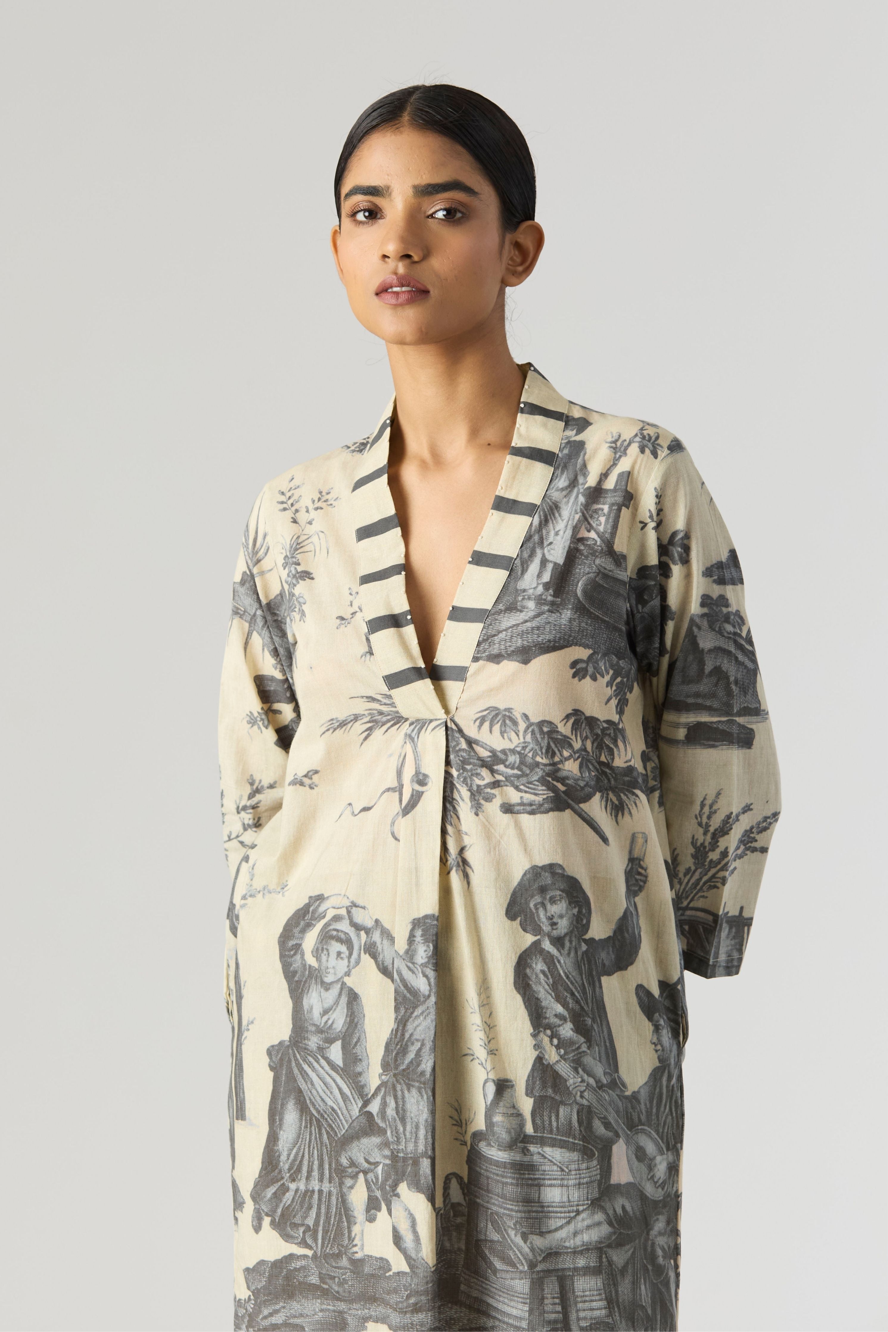 Festa Short Kurta Set