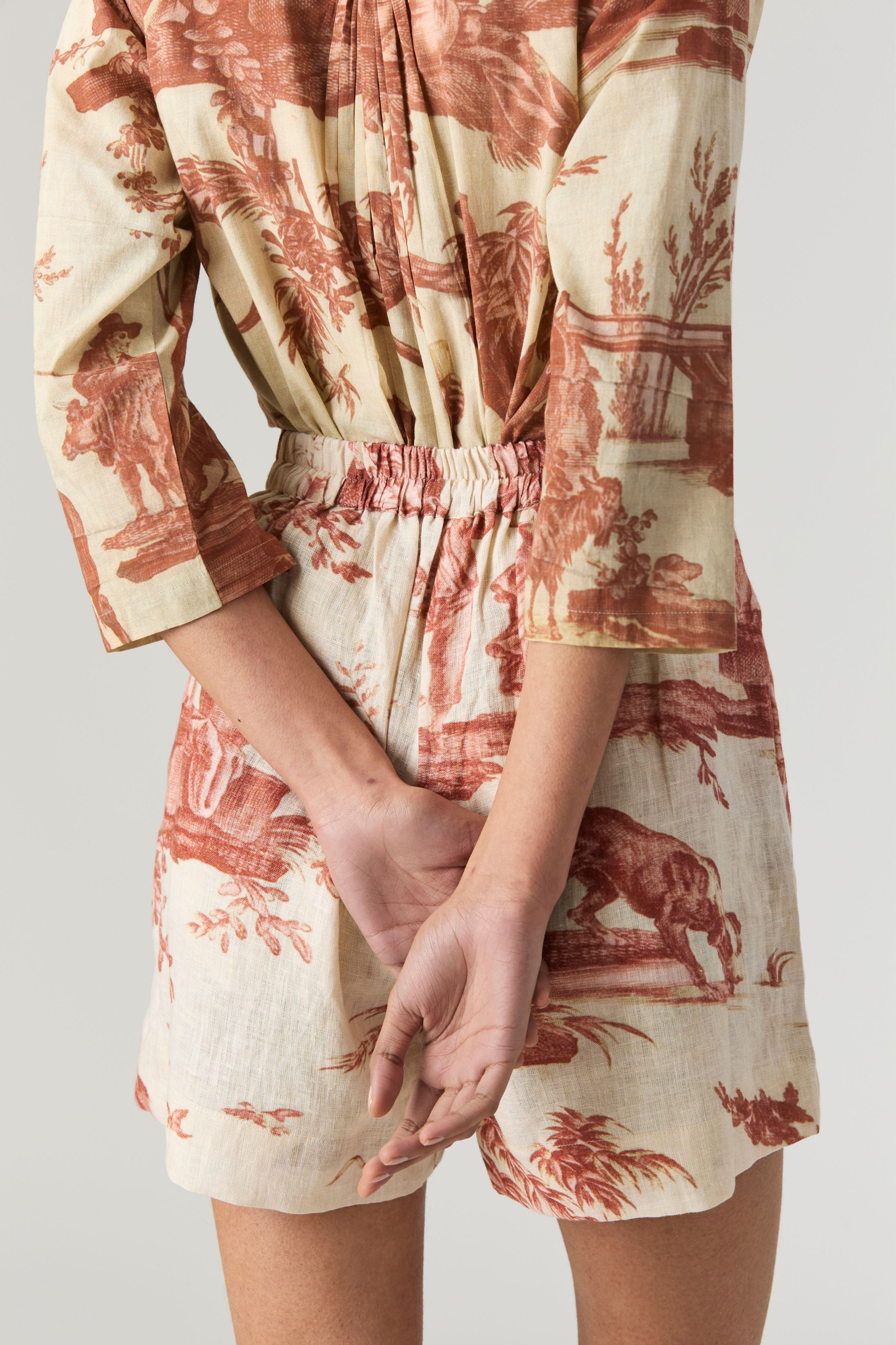 Cabridet Blazer & Shorts Set