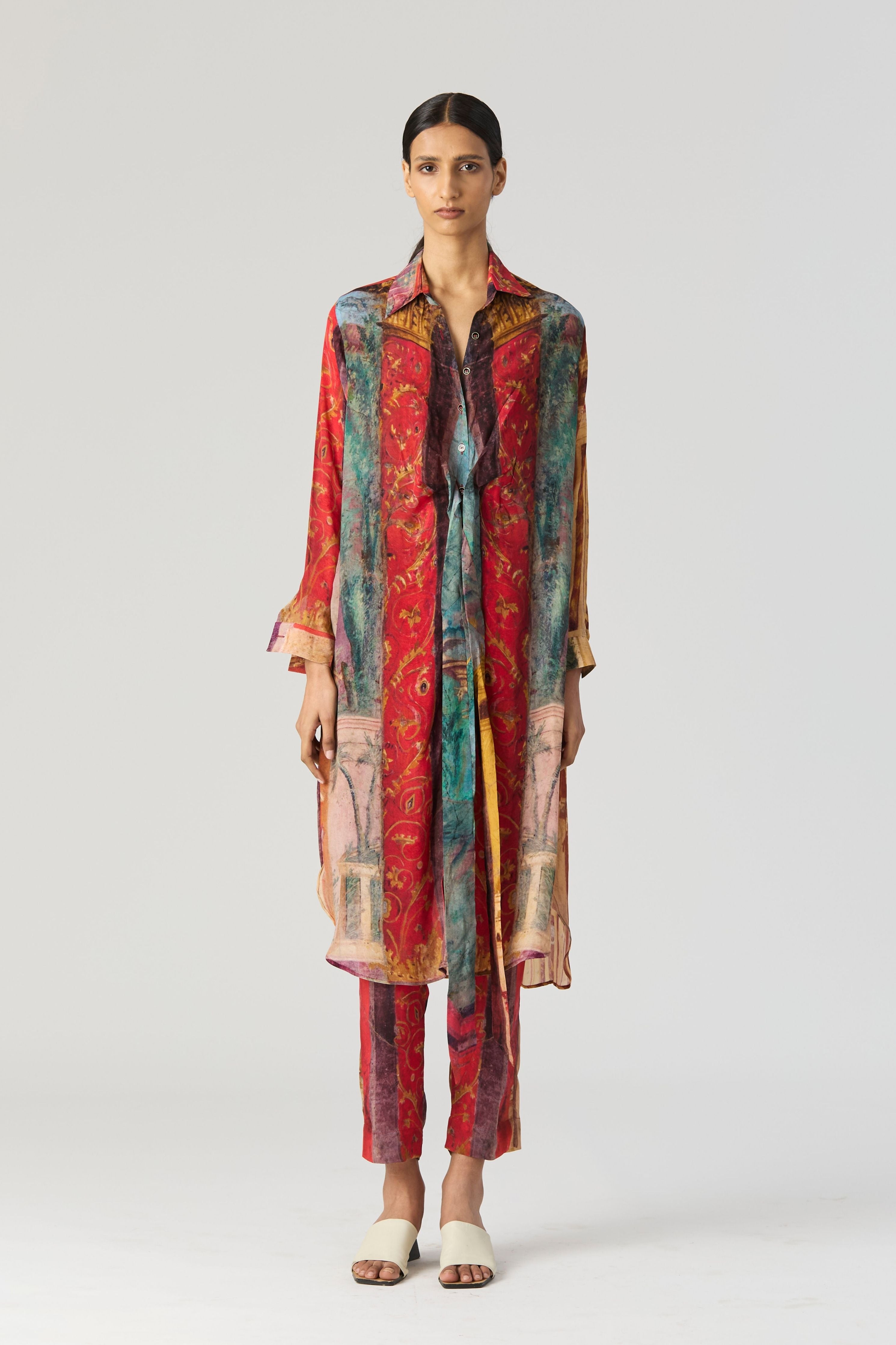 Villa Roma Wrap Kurta Set